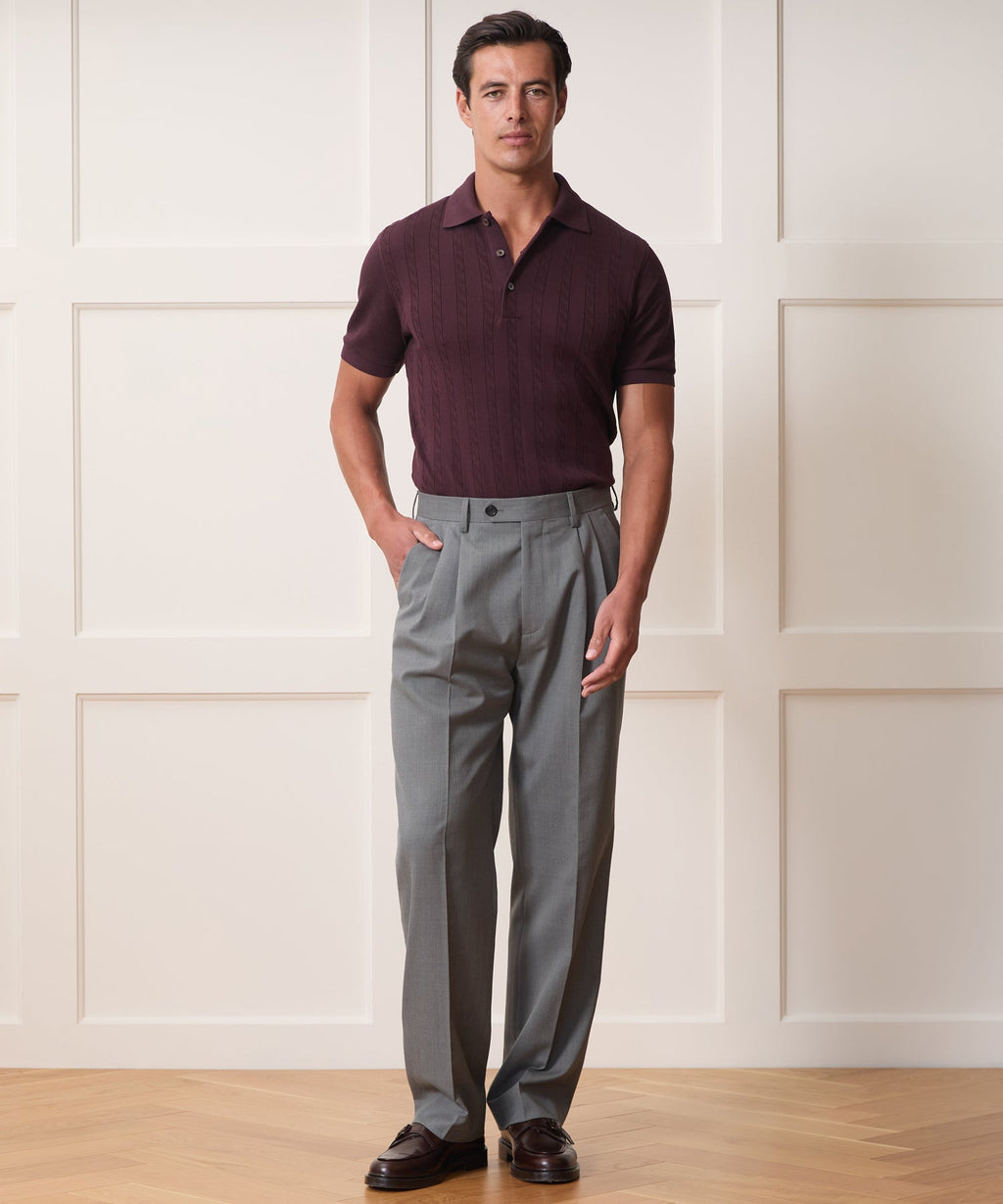 Italian Gabardine Wythe Trouser