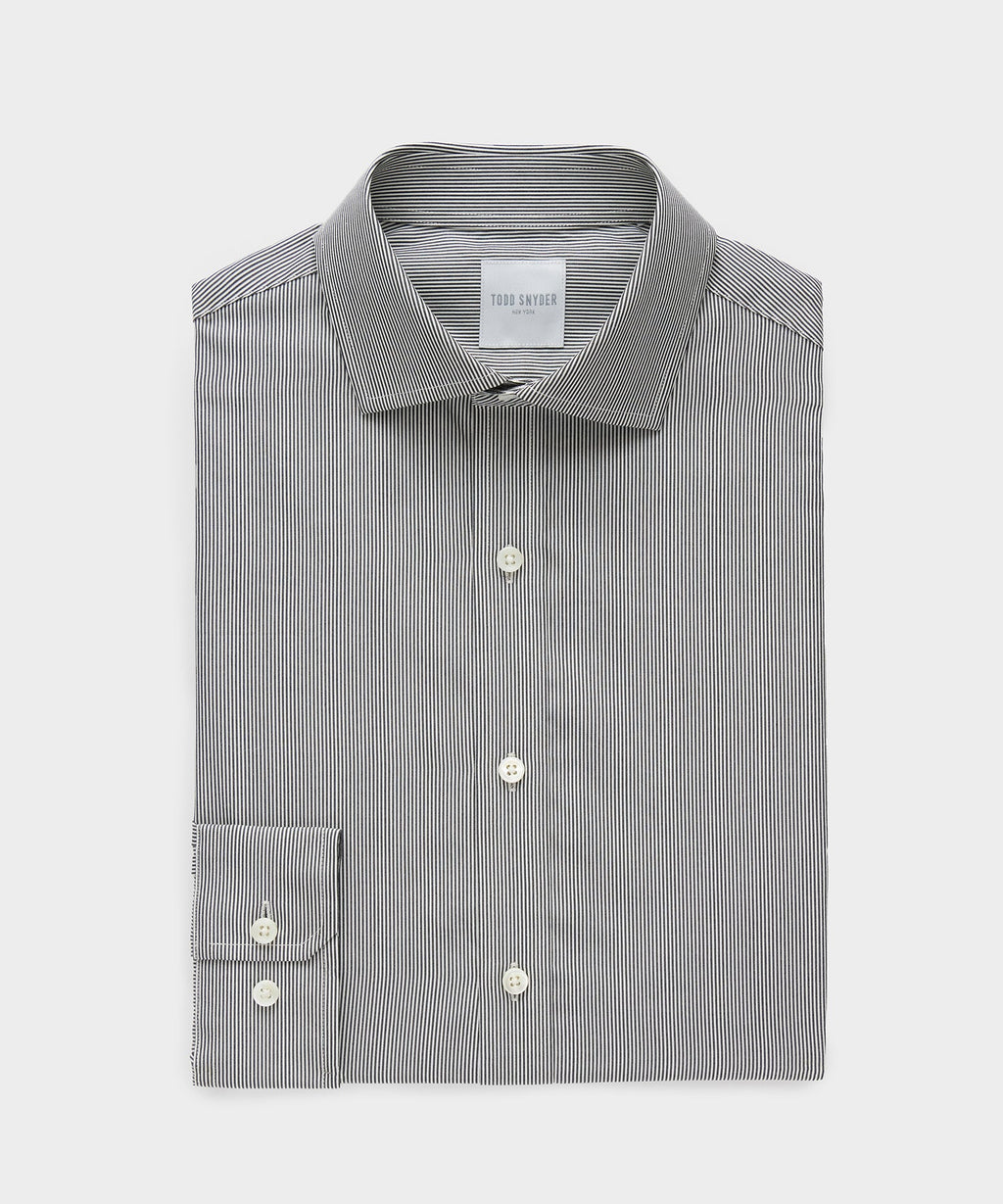 Cotton Spread Collar Dress Shirt