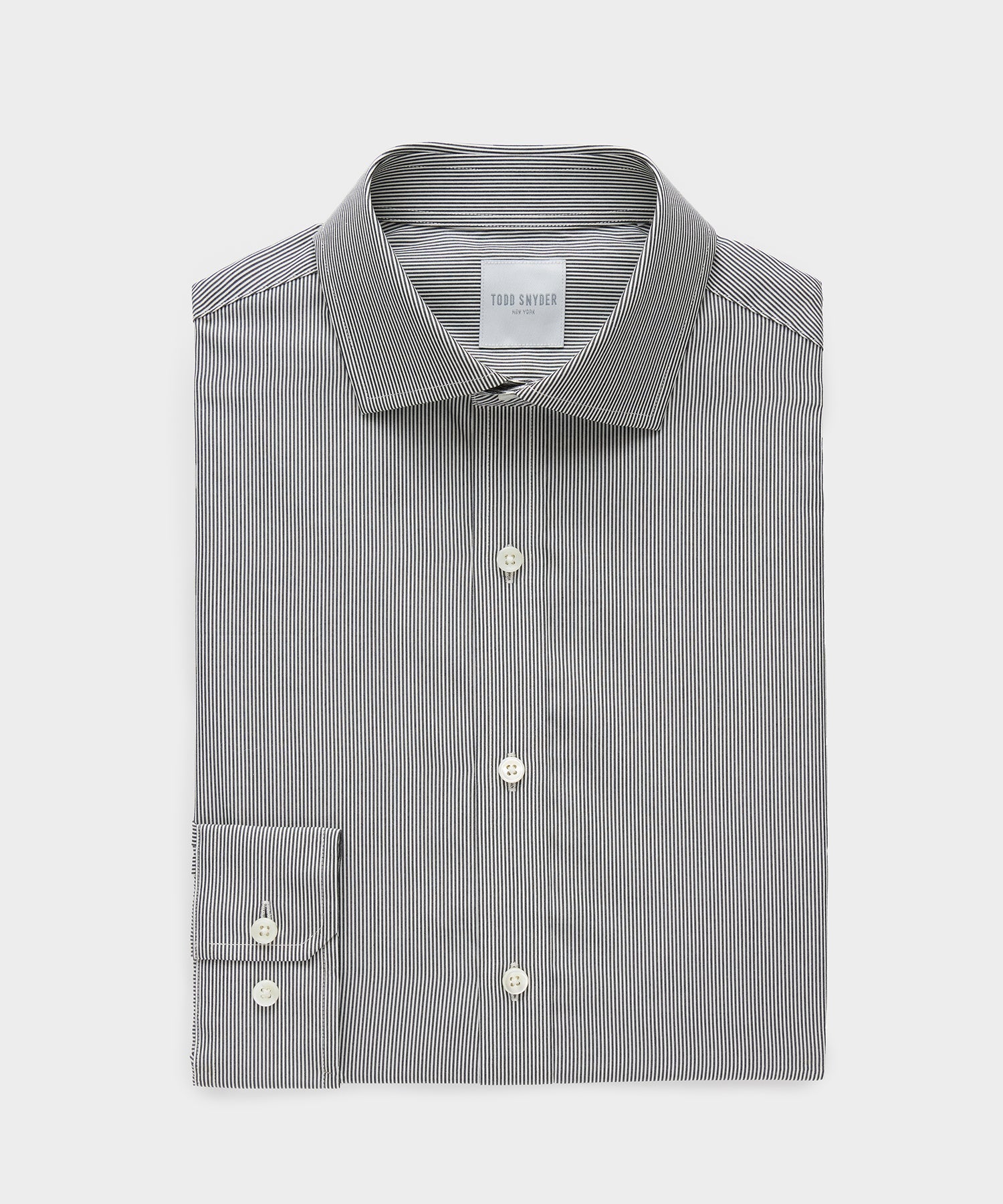 Cotton Spread Collar Dress Shirt