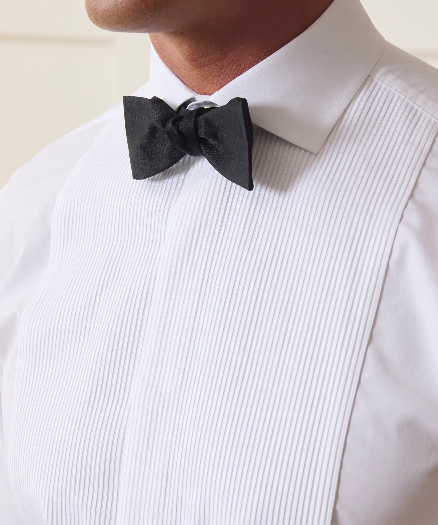 Plissé Tuxedo Shirt