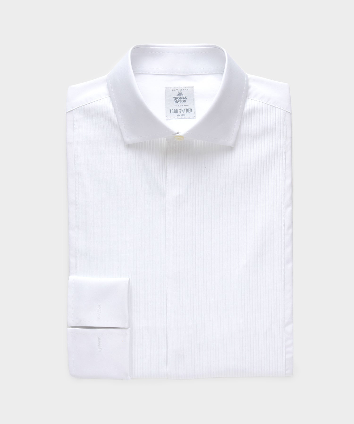 Plissé Tuxedo Shirt