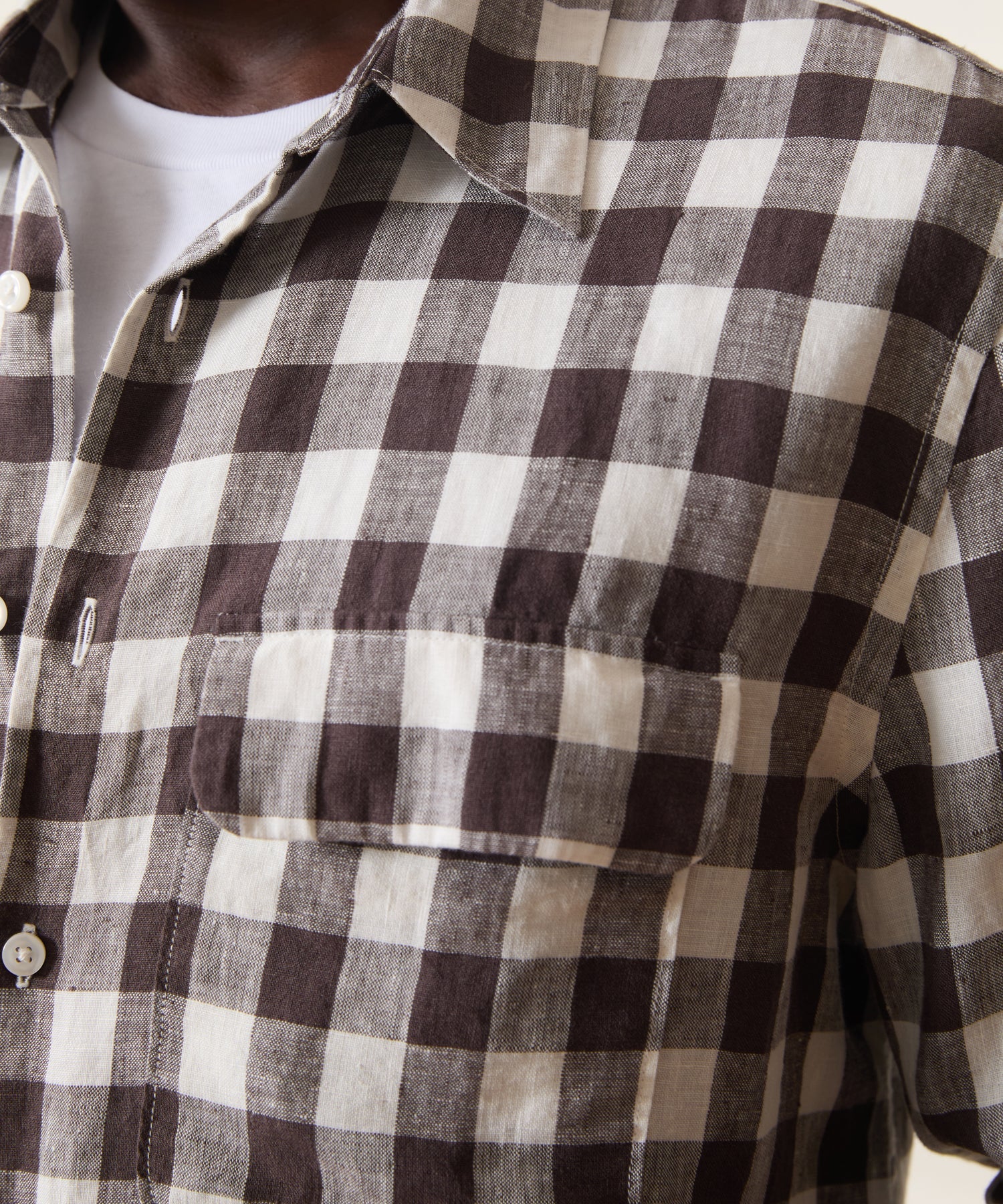 Sea Soft Linen Utility Shirt
