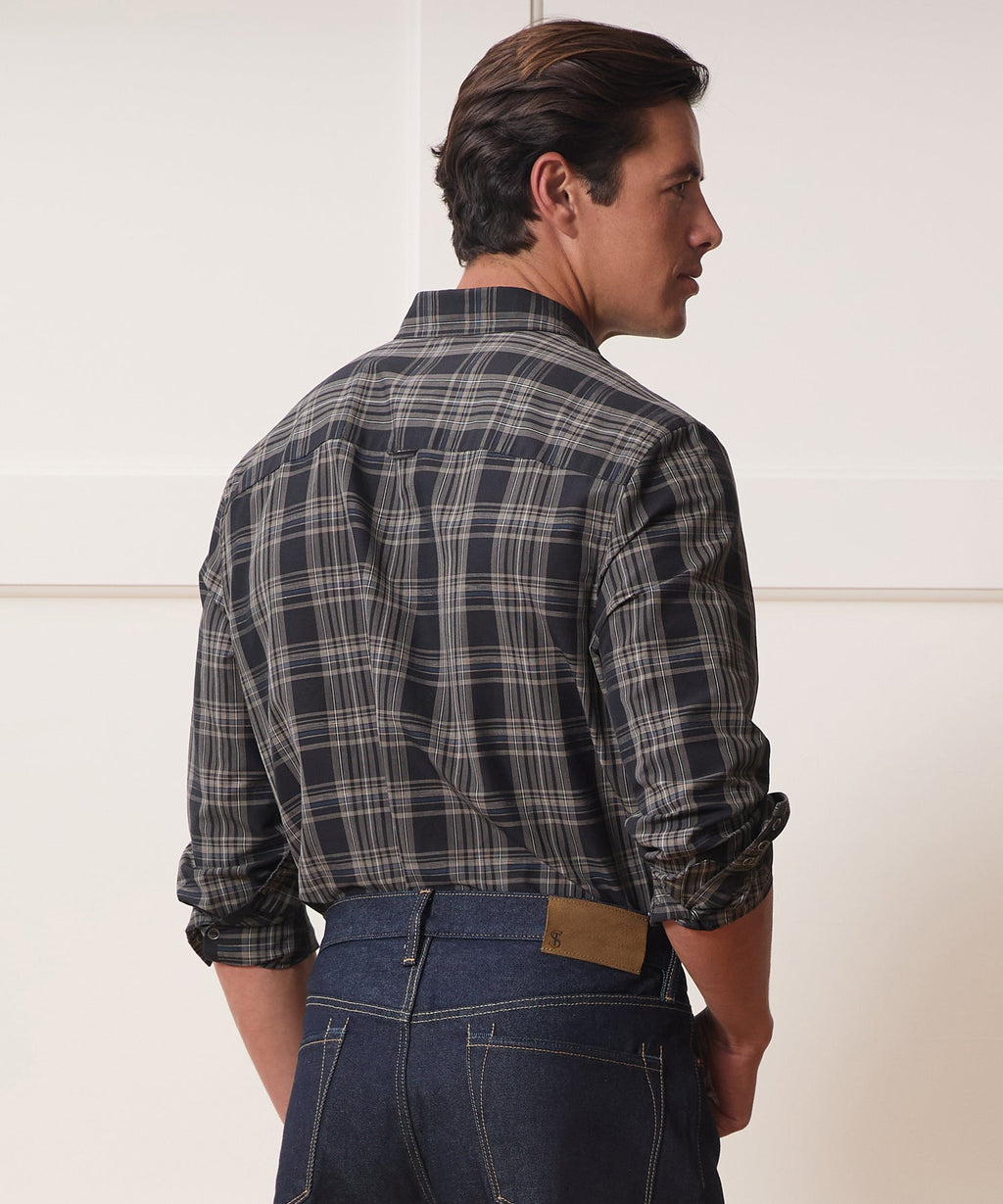Cotton-Linen Rancher Shirt