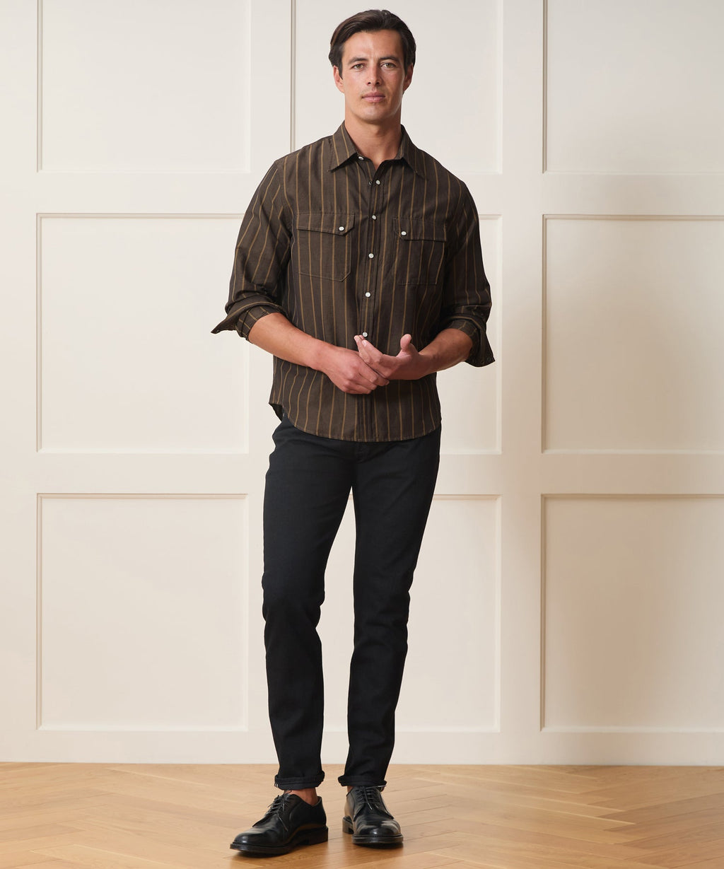 Cotton-Linen Rancher Shirt