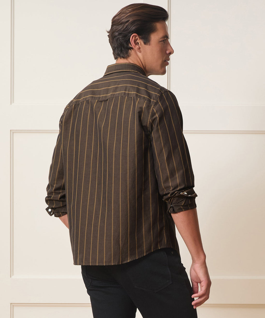 Cotton-Linen Rancher Shirt