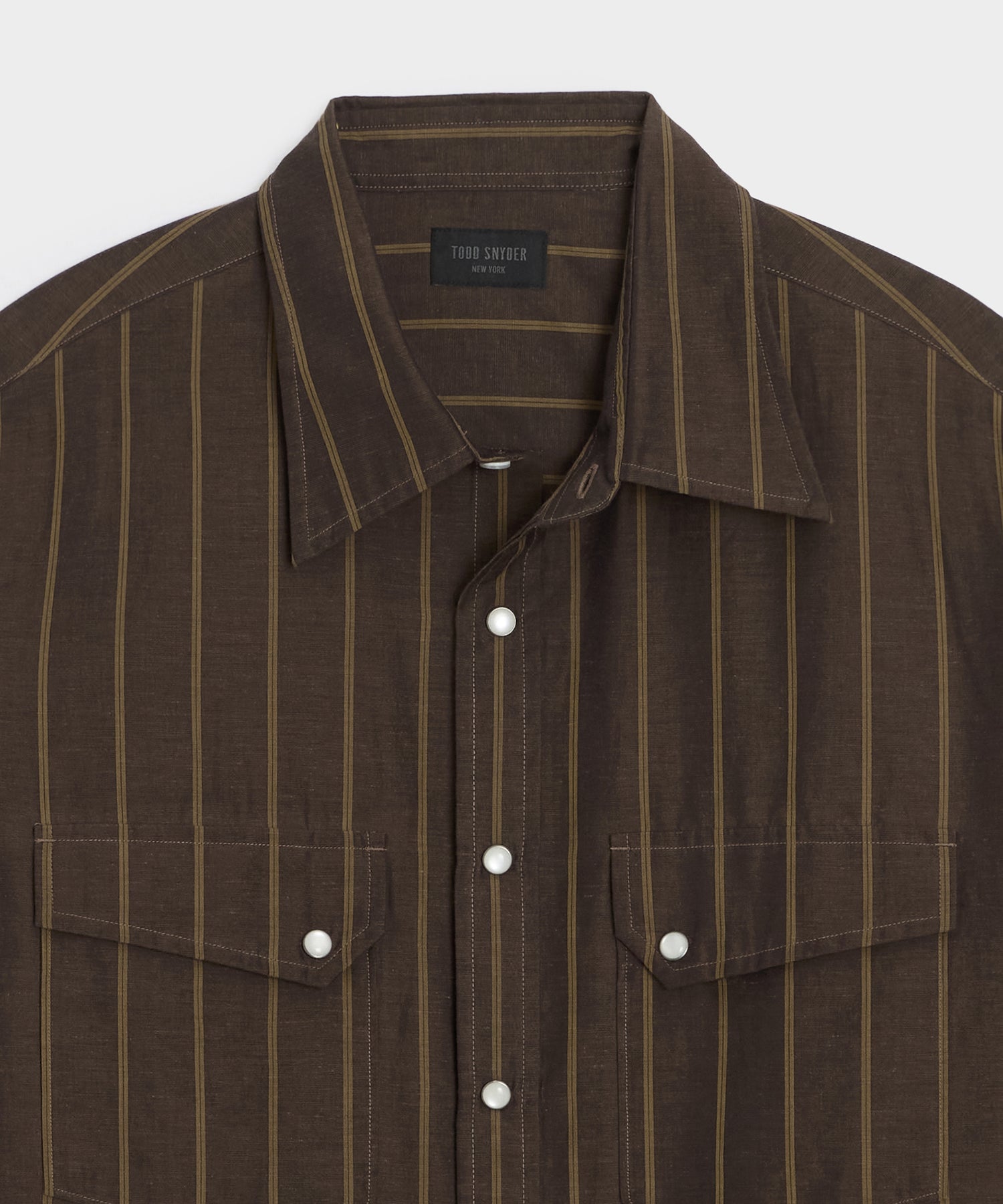 Cotton-Linen Rancher Shirt