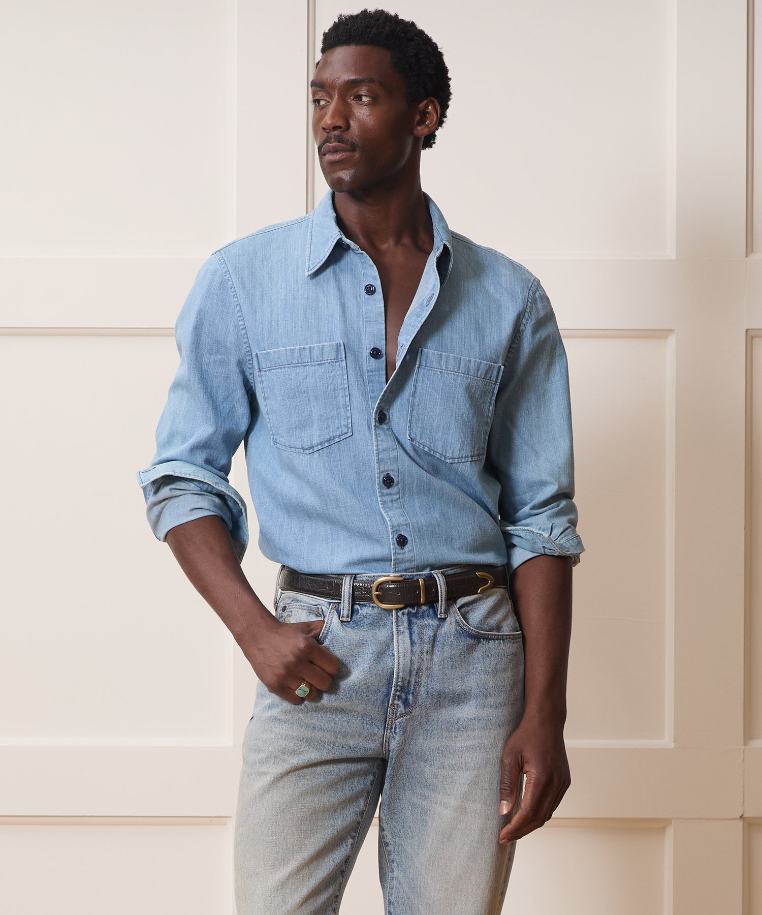 Italian Denim Engineer Shirt