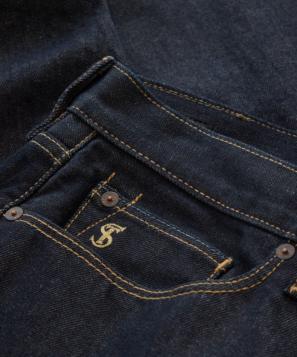 Relaxed Fit Jean in Indigo Rinse