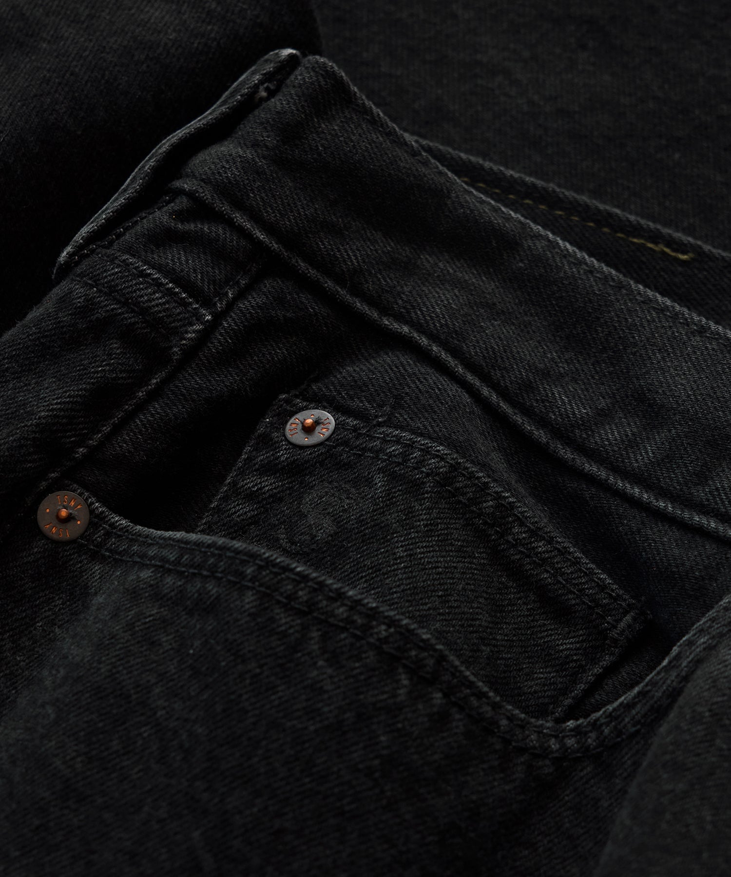 Relaxed Fit Jean in Black