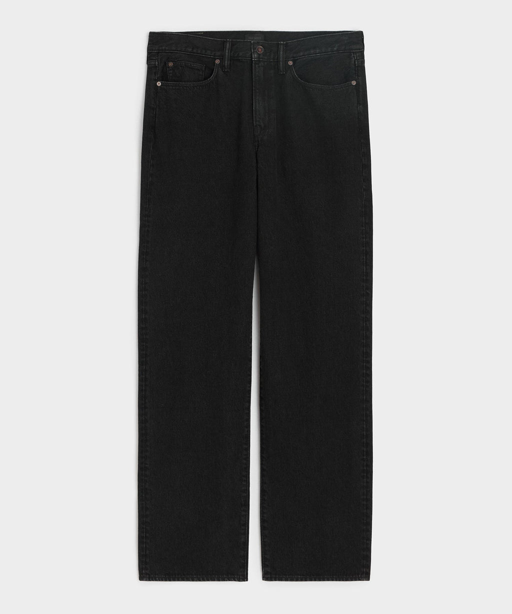 Relaxed Fit Jean in Black