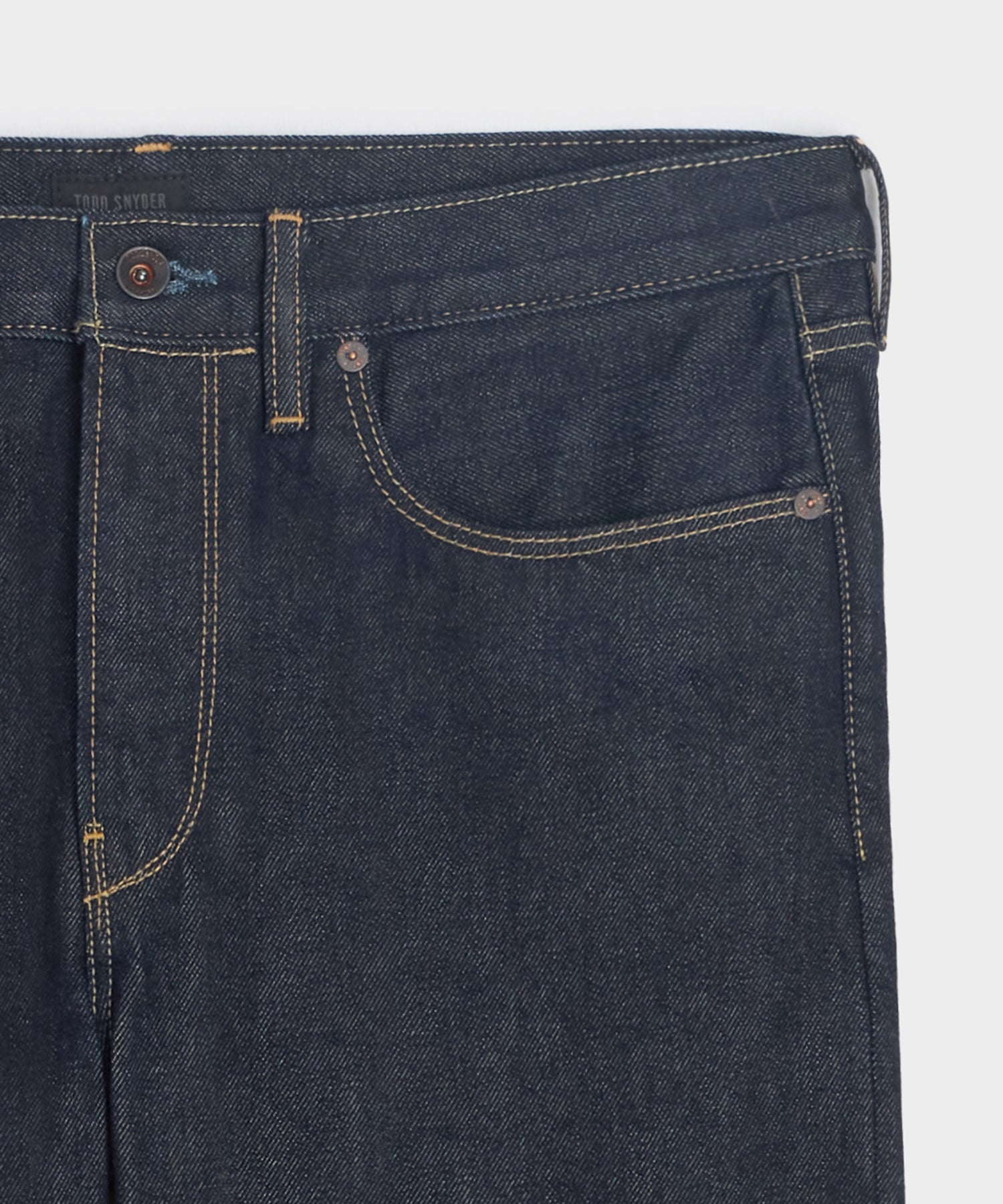 Straight Fit Jean in Indigo Rinse