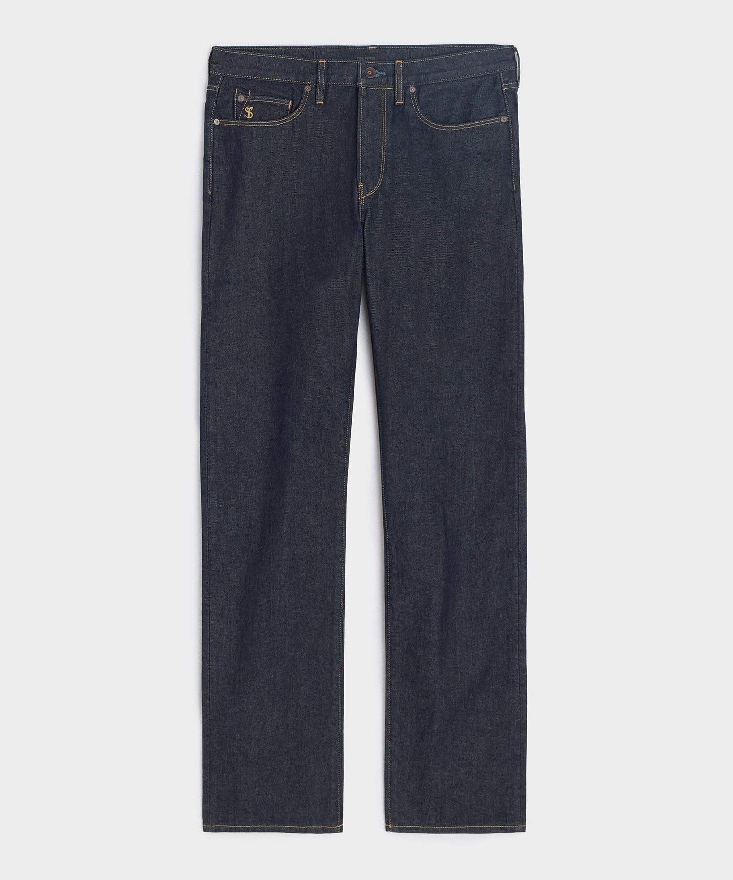 Straight Fit Jean in Indigo Rinse