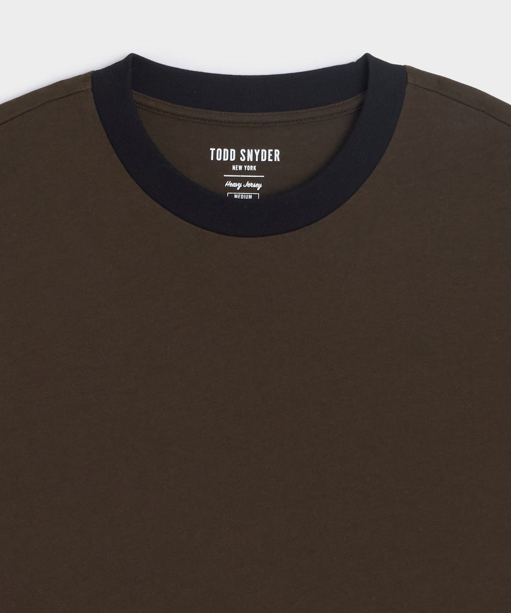 Collegiate Jersey Ringer Tee