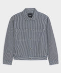 Hickory Stripe Denim Jacket