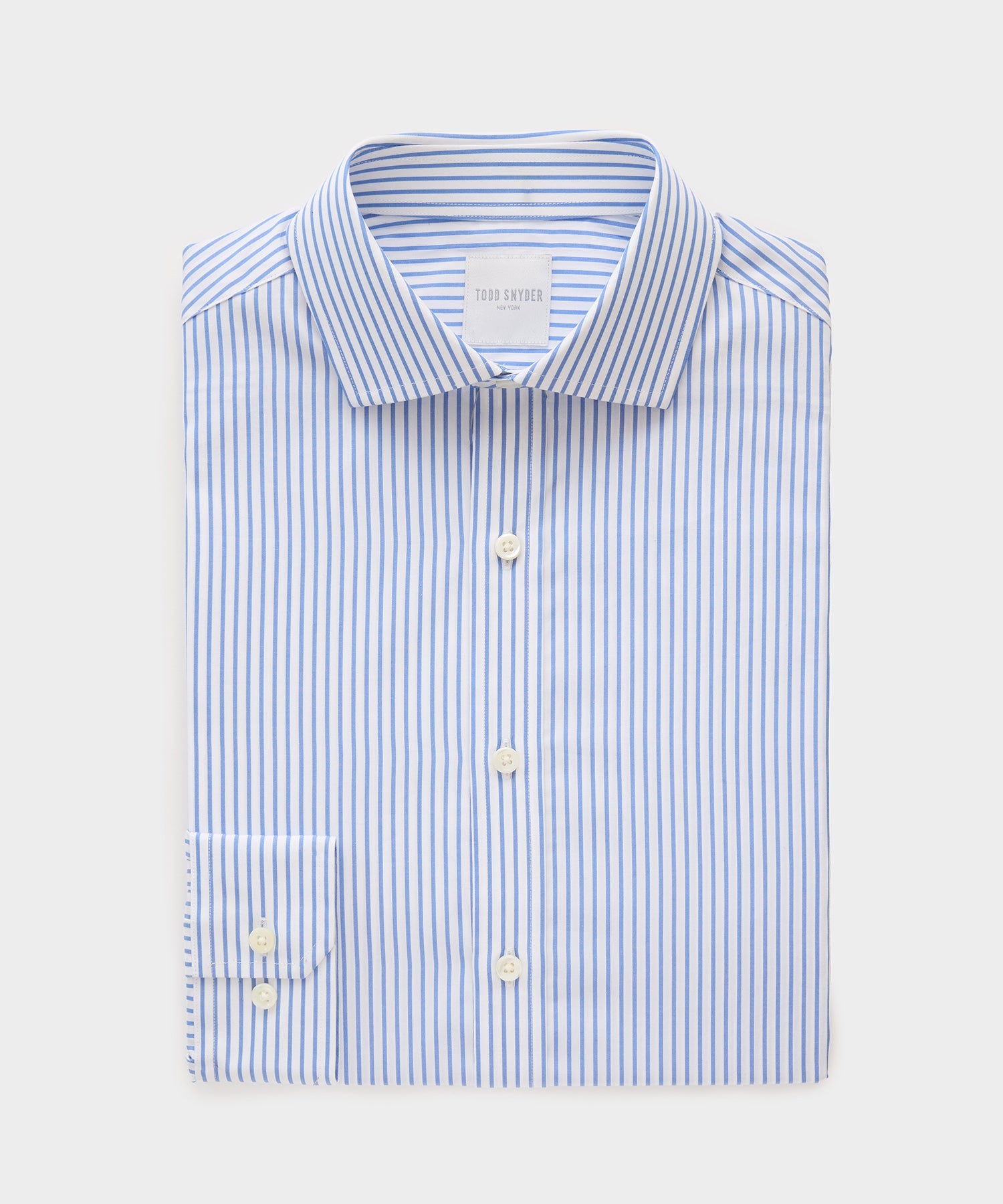 Cotton Spread Collar Dress Shirt