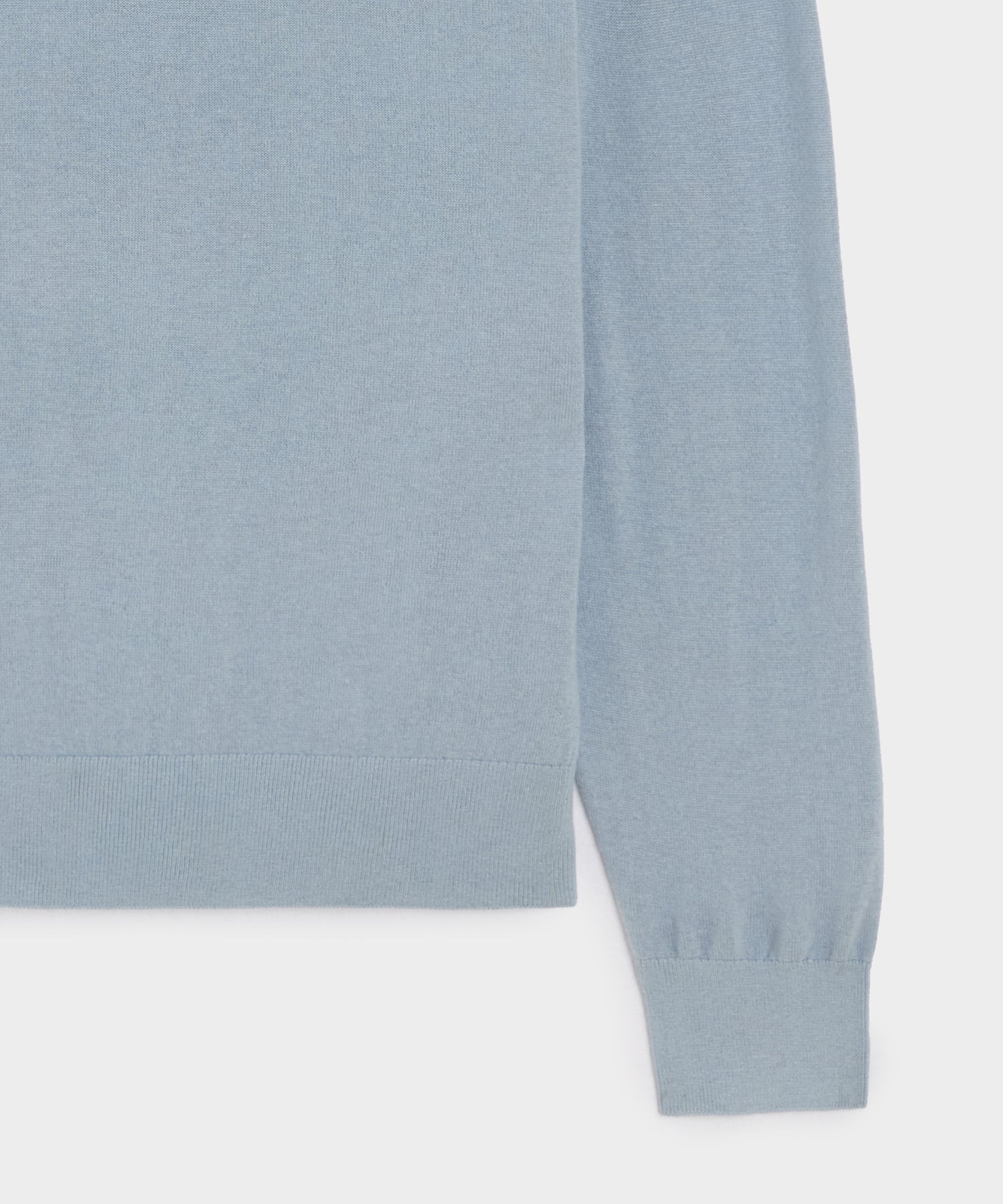 Silk-Cashmere Crewneck Sweater