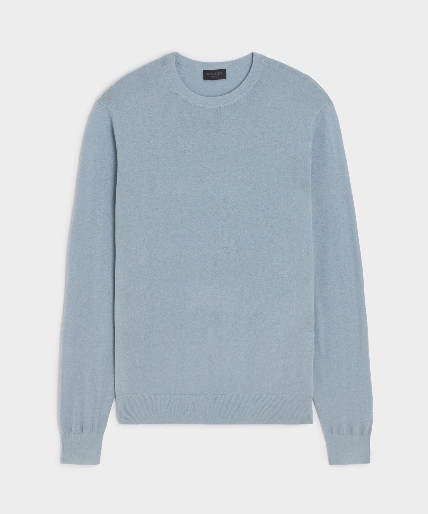 Silk-Cashmere Crewneck Sweater