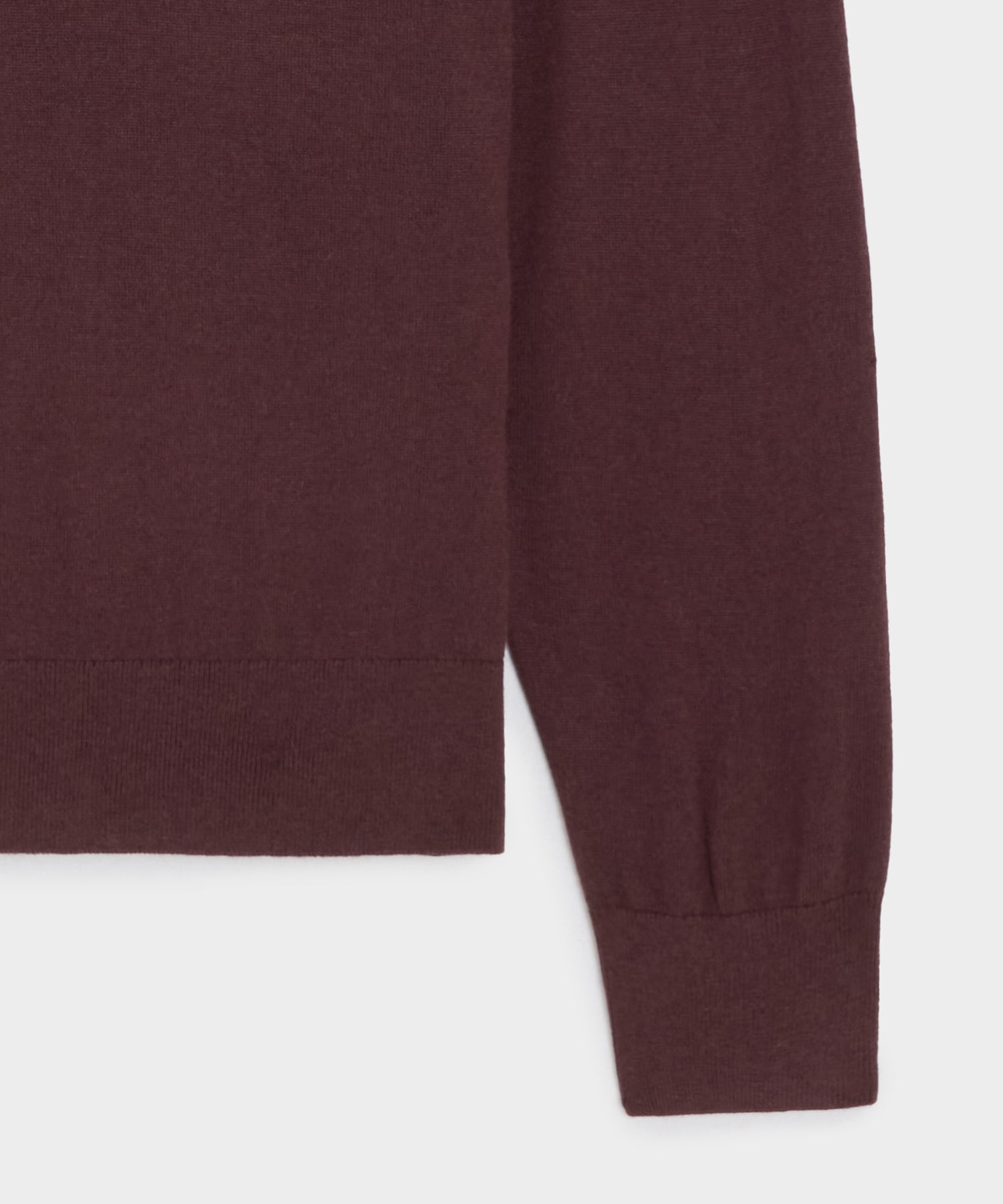 Silk-Cashmere Crewneck Sweater