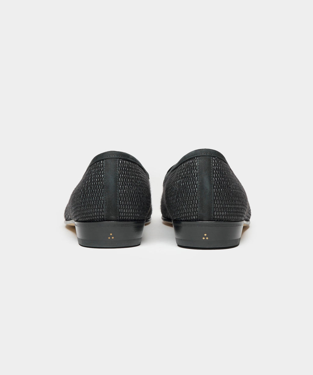 Baudoin & Lange Raffia Sagan Loafer