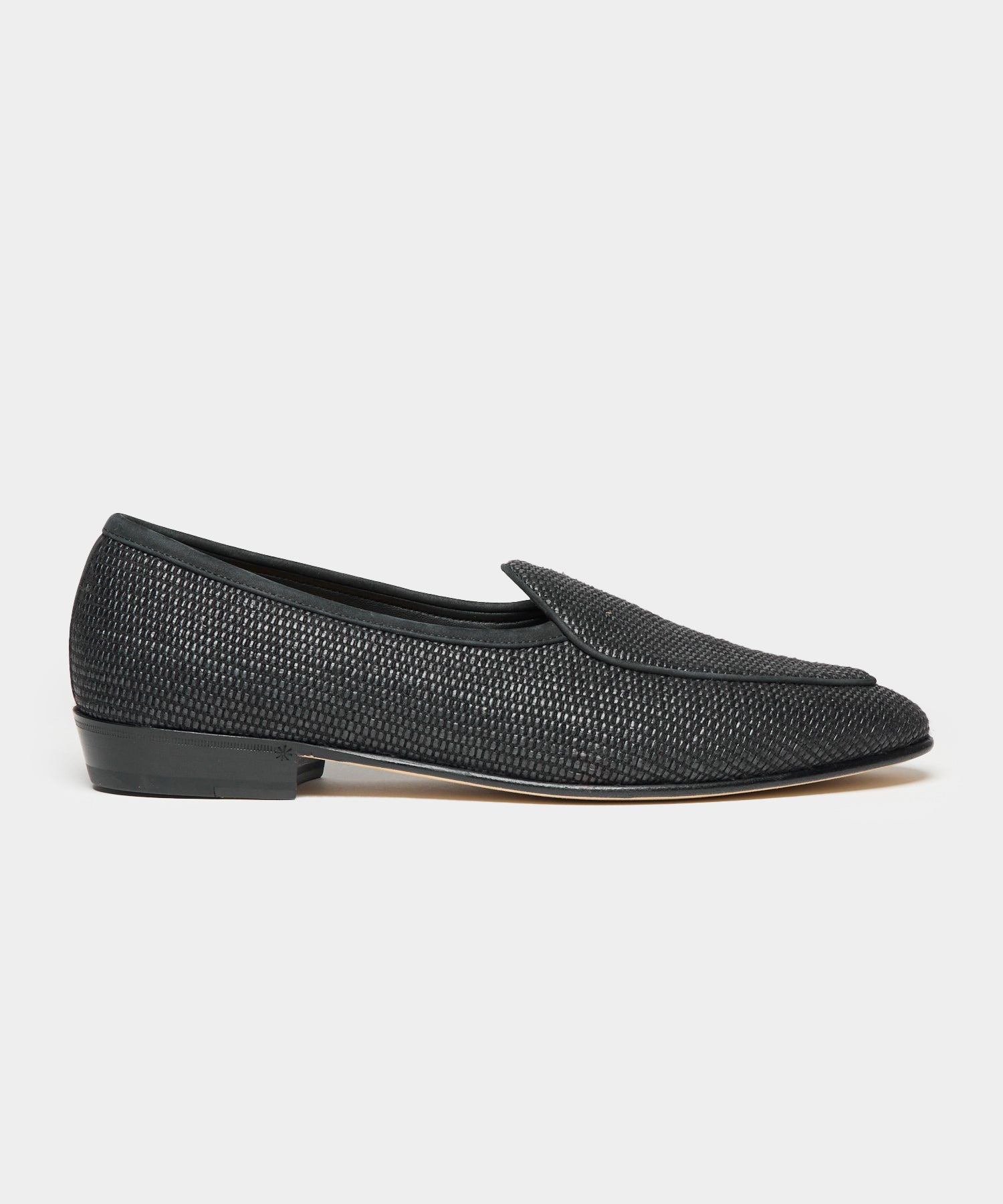 Baudoin & Lange Raffia Sagan Loafer