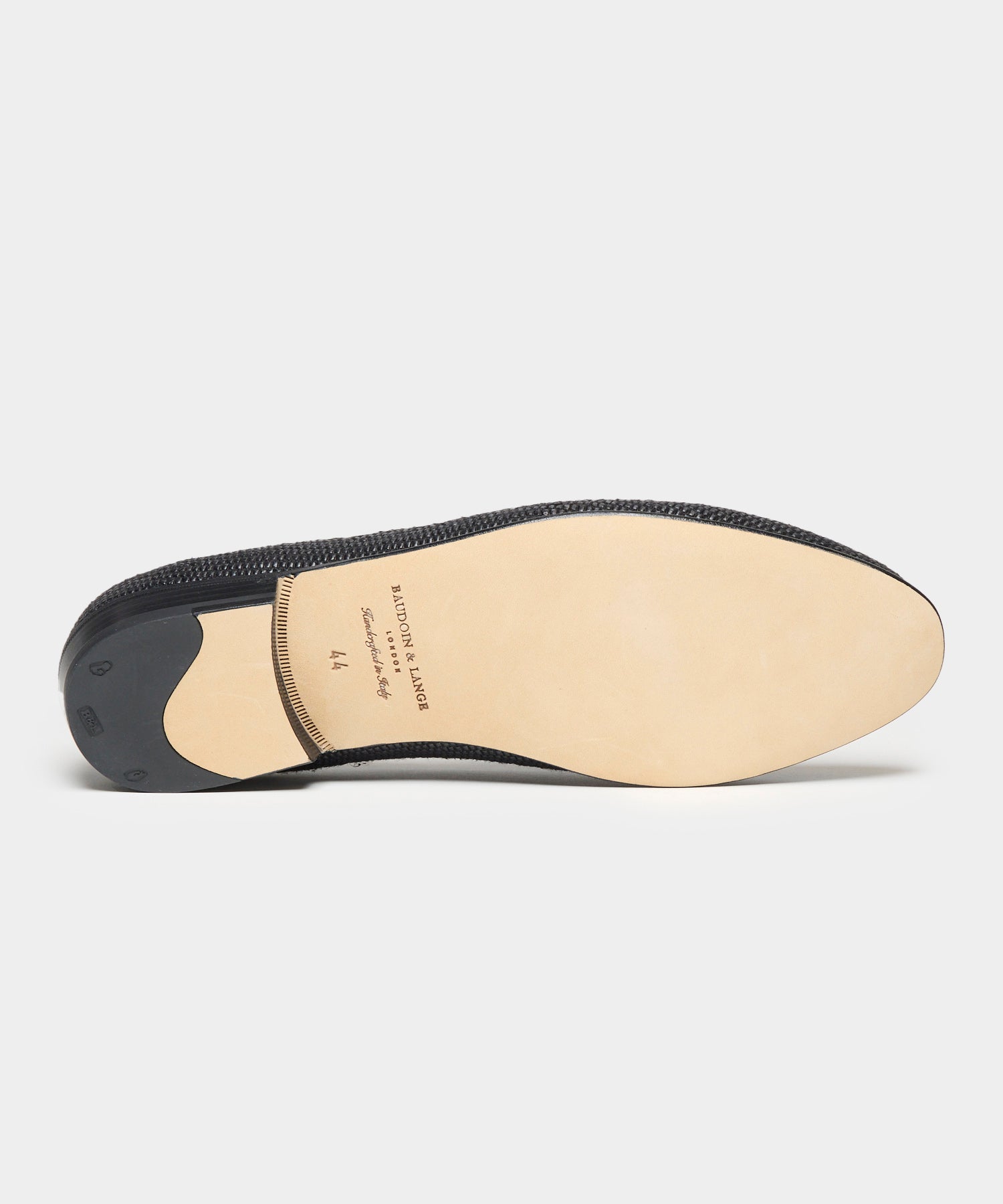 Baudoin & Lange Raffia Sagan Loafer