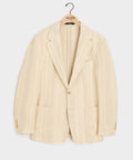 Italian Linen Silk Double Stripe Sport Coat