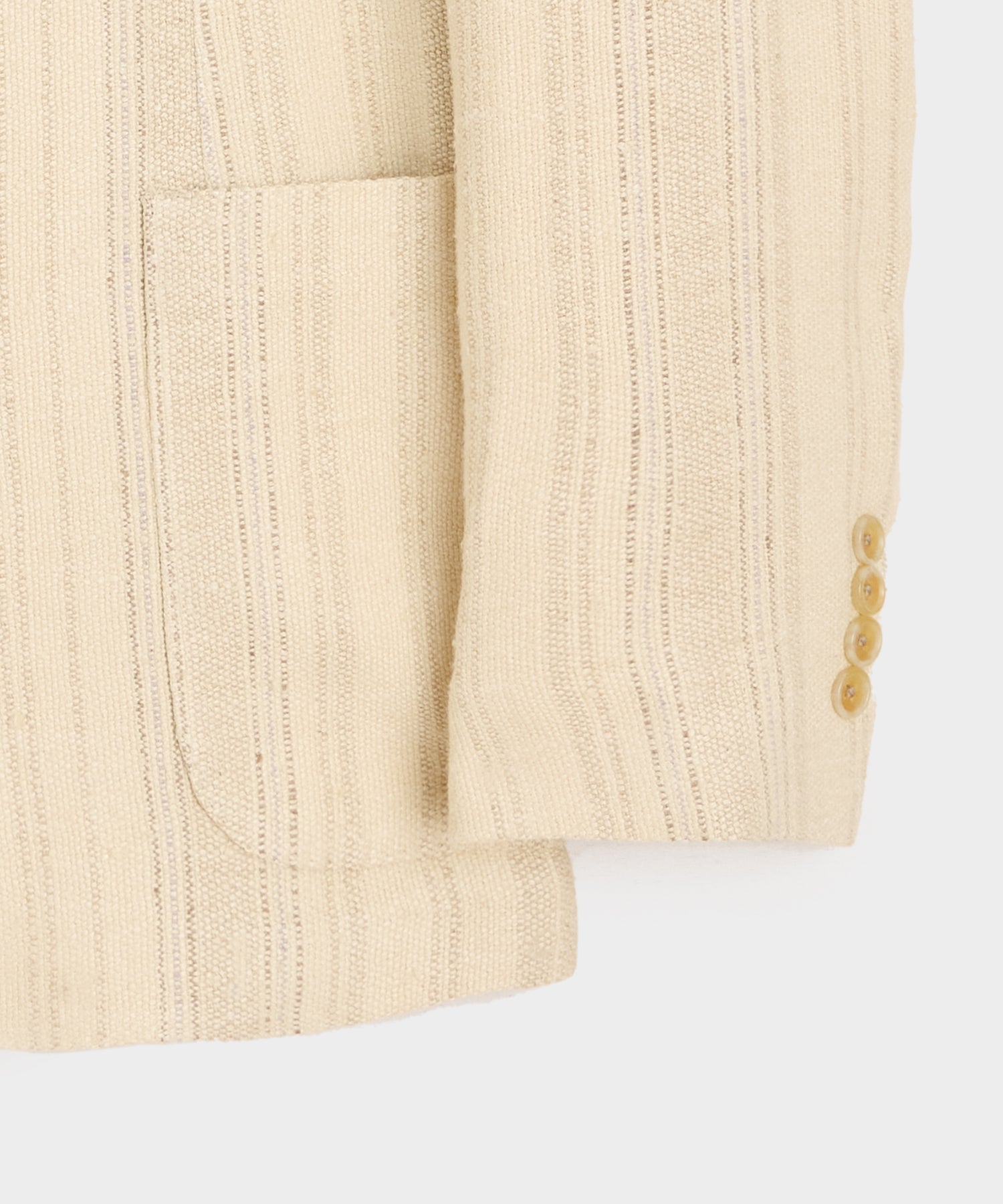 Italian Linen Silk Double Stripe Sport Coat