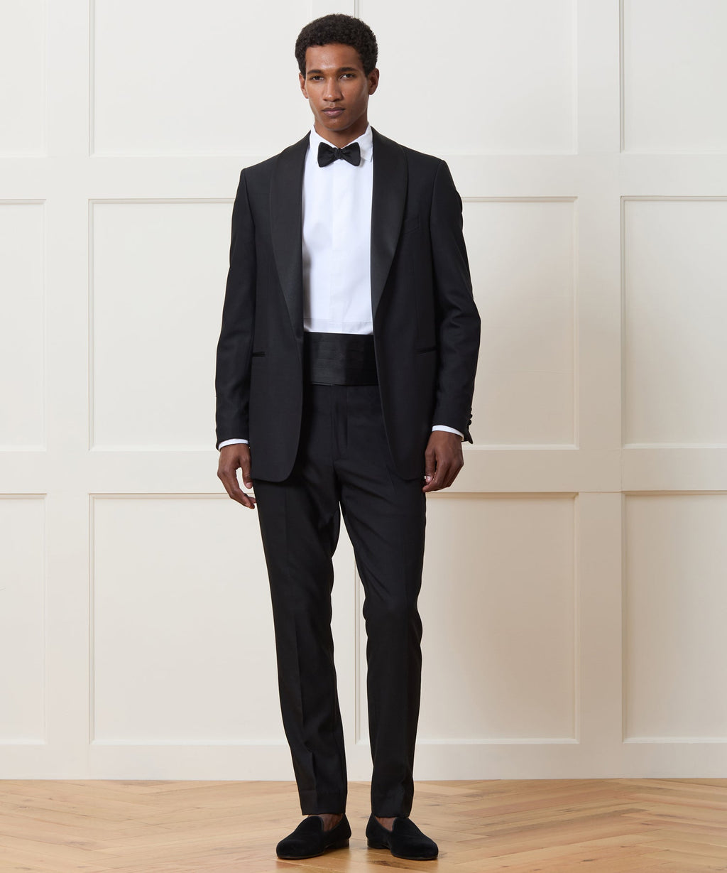 Slim Italian Wool Shawl Tuxedo