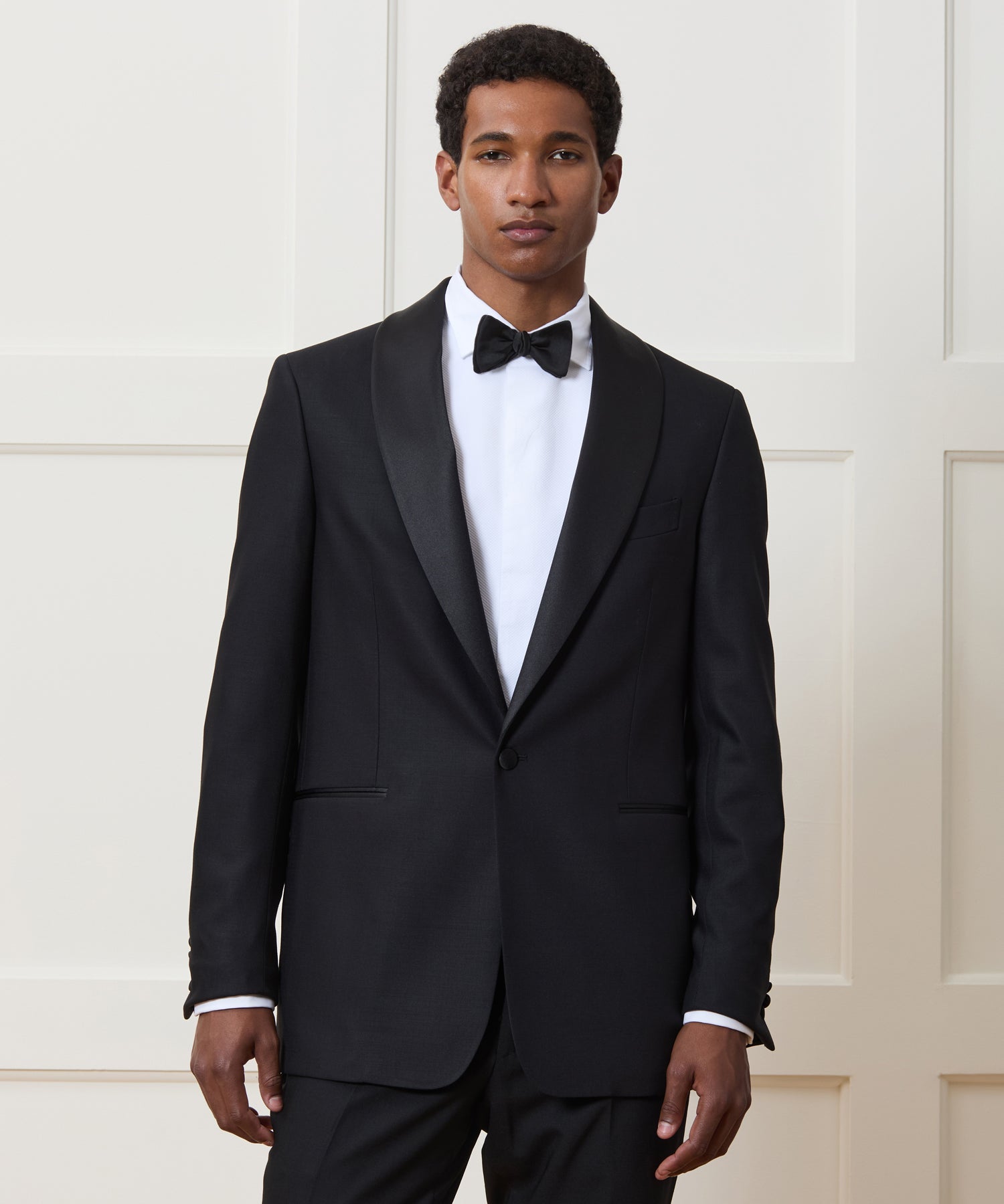 Slim Italian Wool Shawl Tuxedo