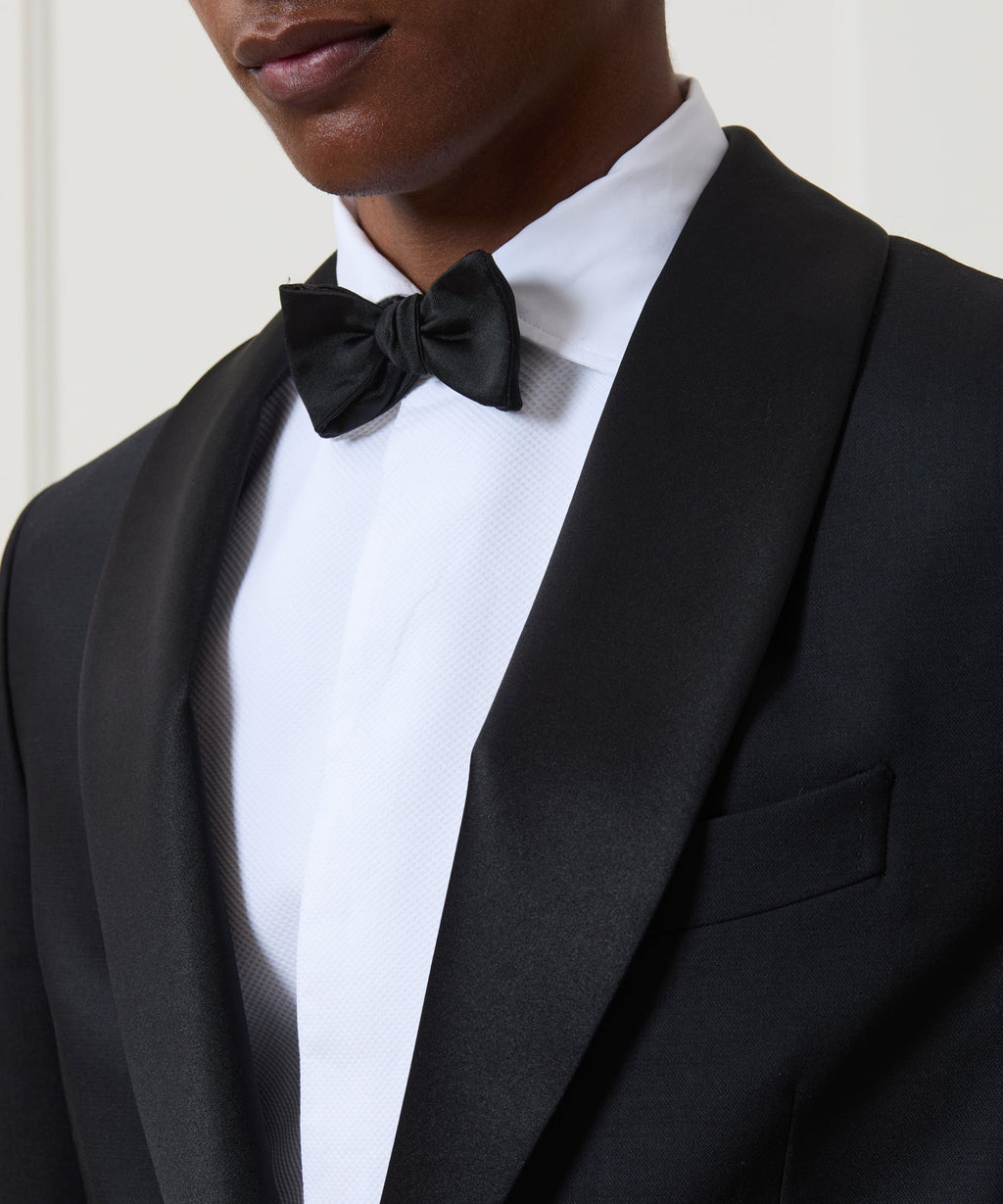 Slim Italian Wool Shawl Tuxedo