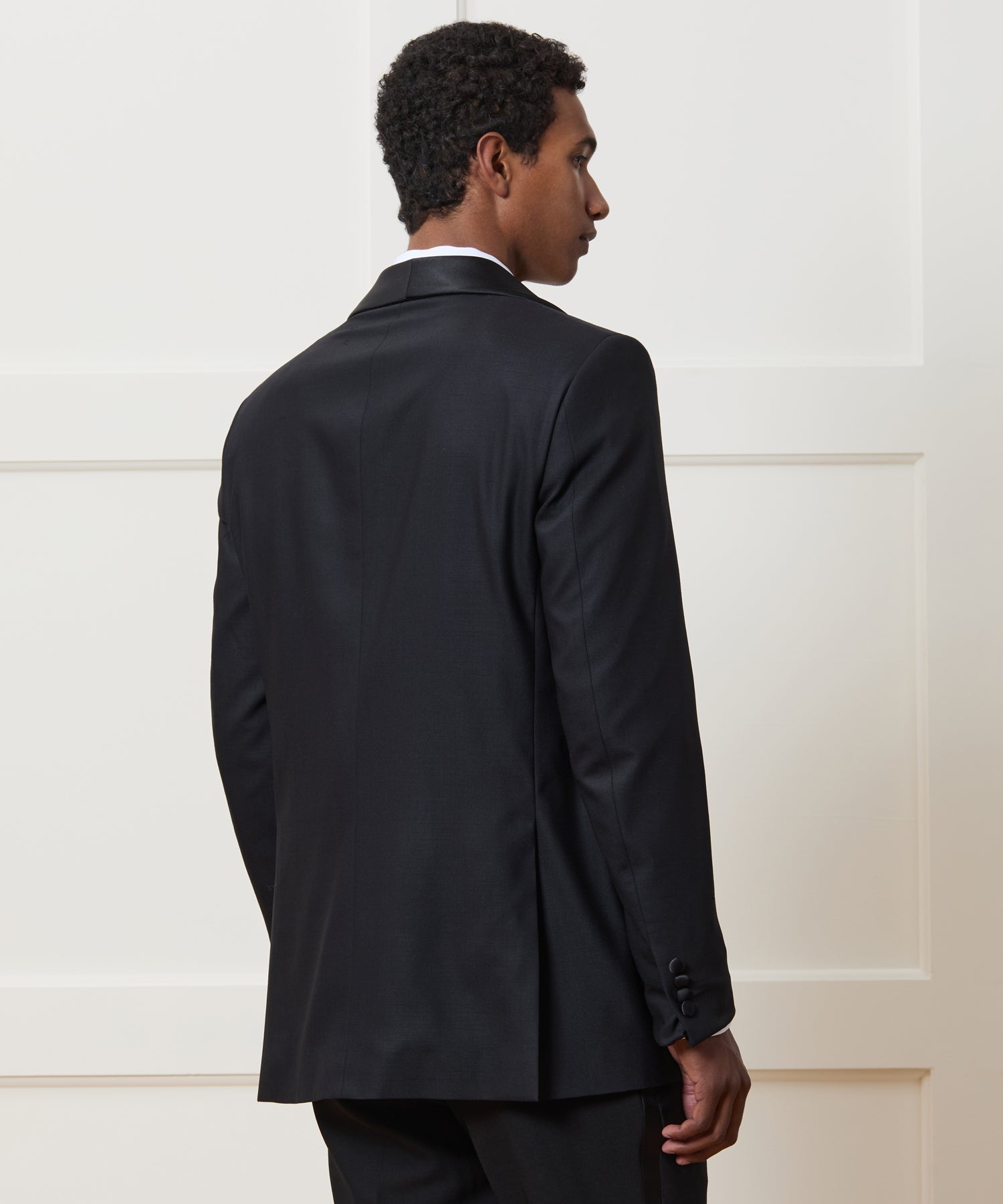 Slim Italian Wool Shawl Tuxedo