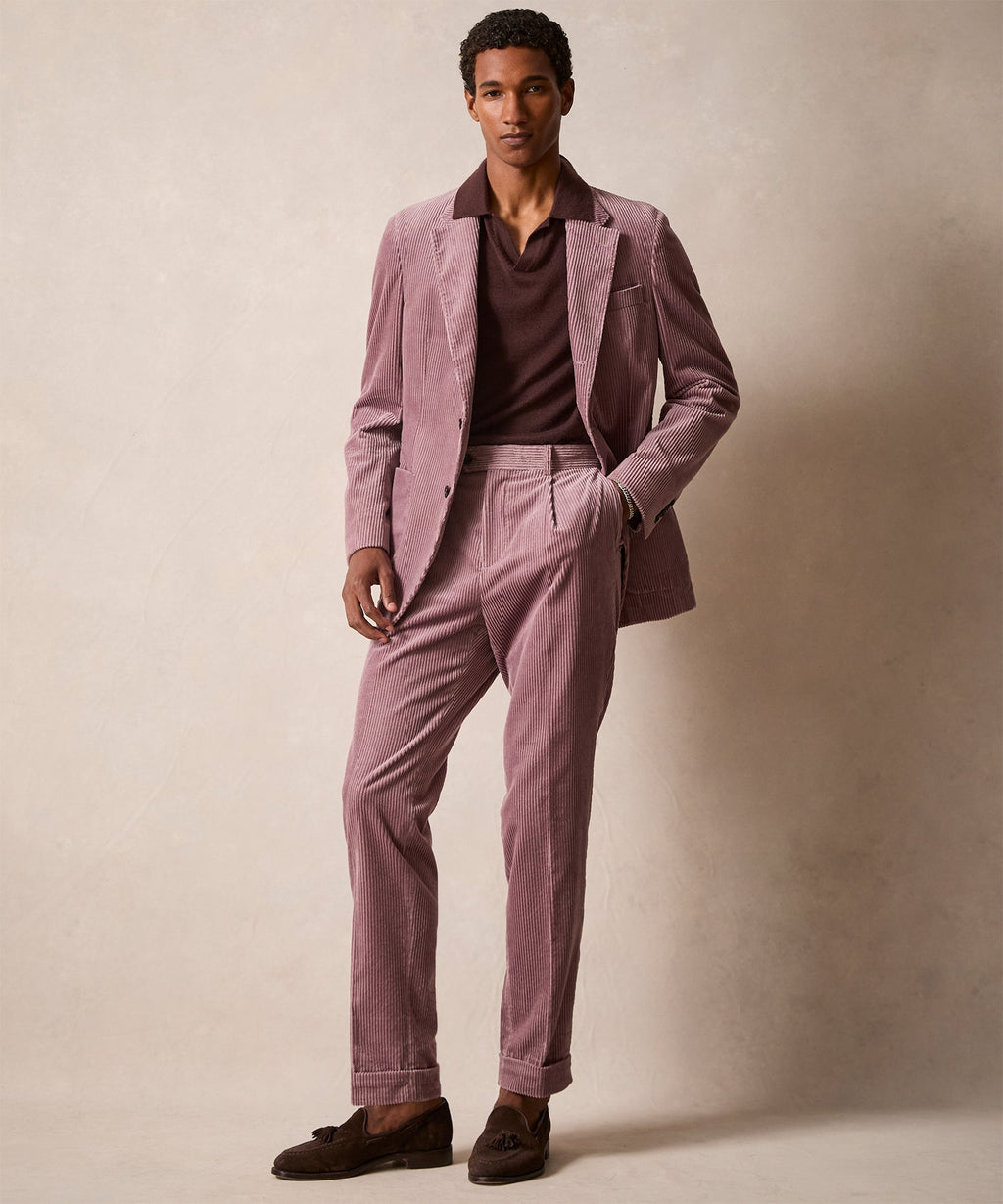 Italian Wide Wale Corduroy Madison Trouser