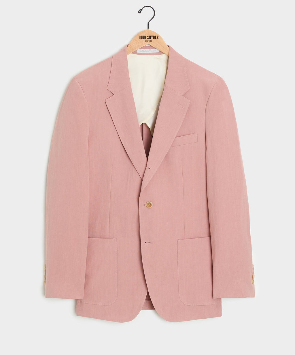 Italian Sueded Linen Madison Jacket