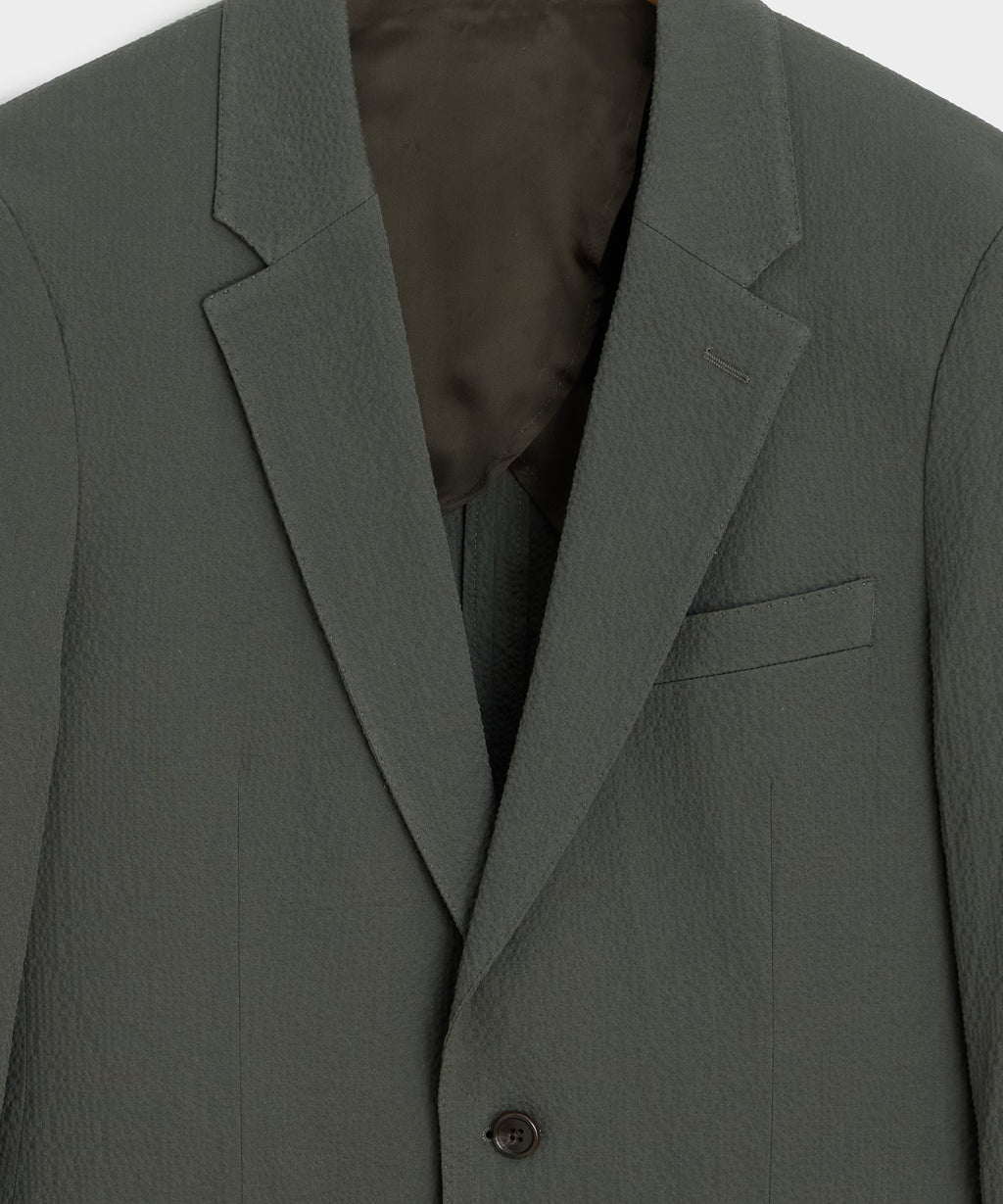 Italian Seersucker Sutton Jacket