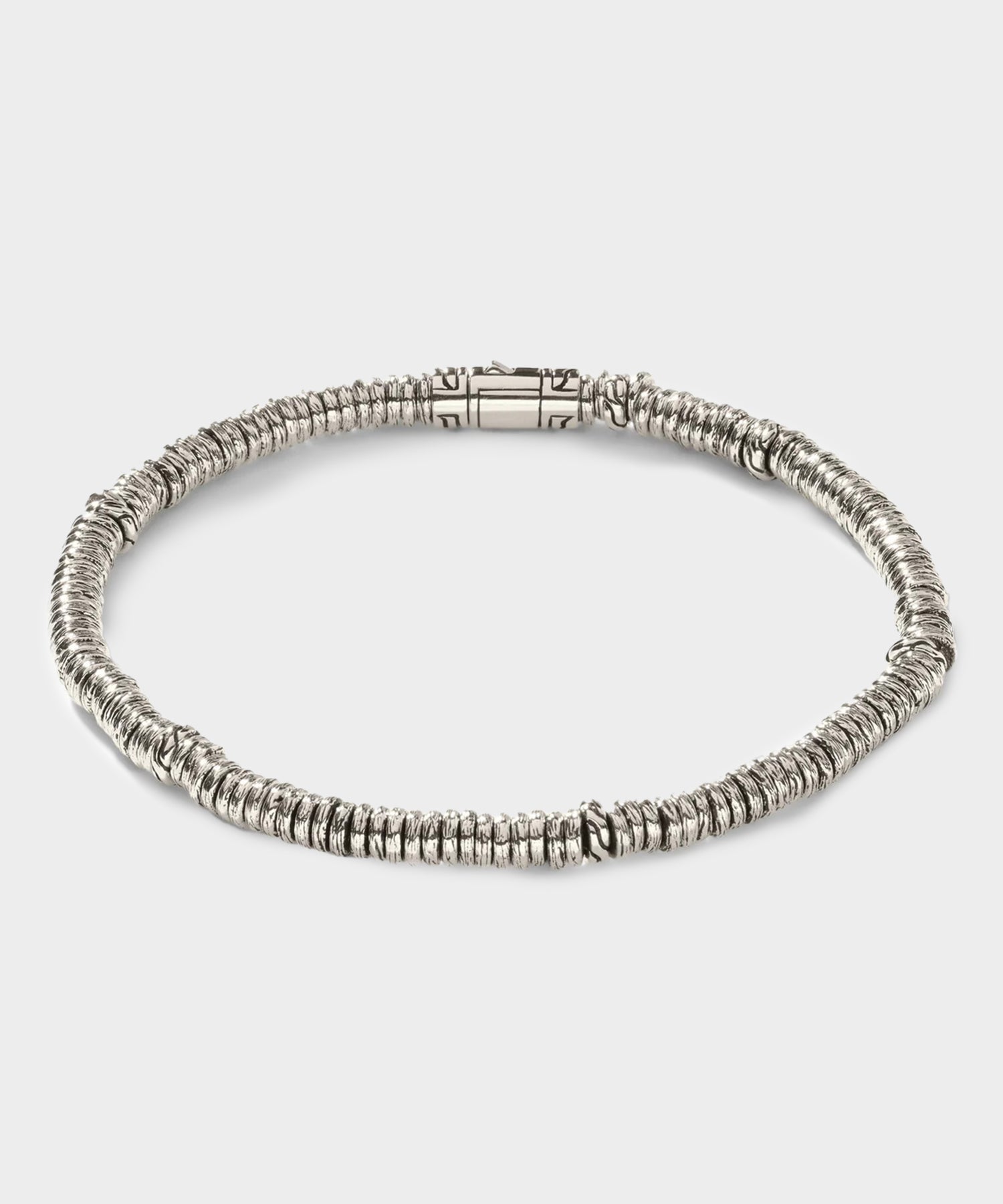 John Hardy Sterling Silver Heishi Bracelet