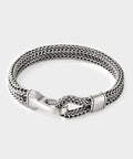 John Hardy Sterling Silver Double Row Bracelet