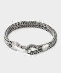 John Hardy Sterling Silver Double Row Bracelet