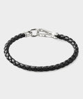 John Hardy Sterling Silver Leather Bracelet