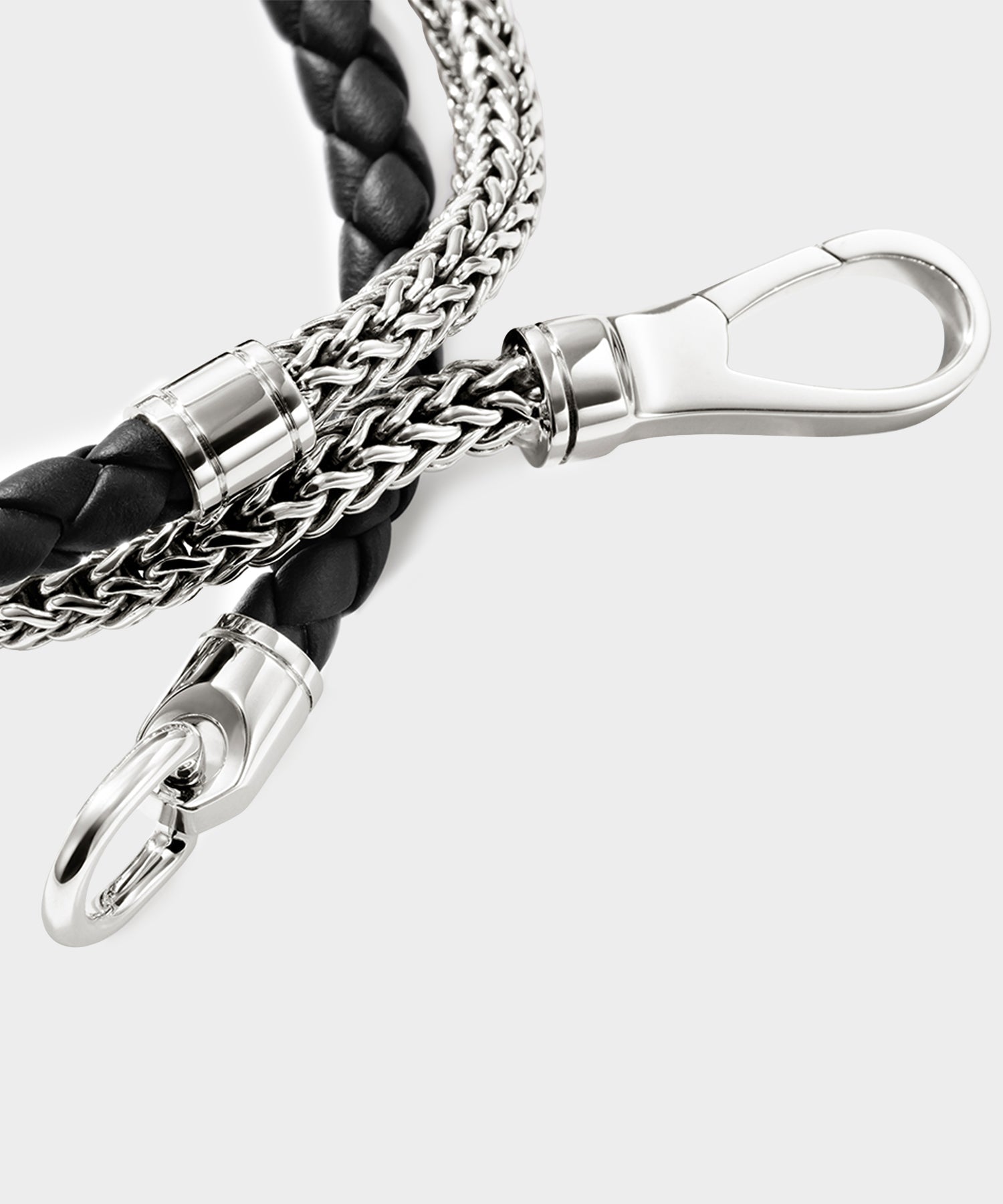 John Hardy Sterling Silver Double Wrap Icon Bracelet