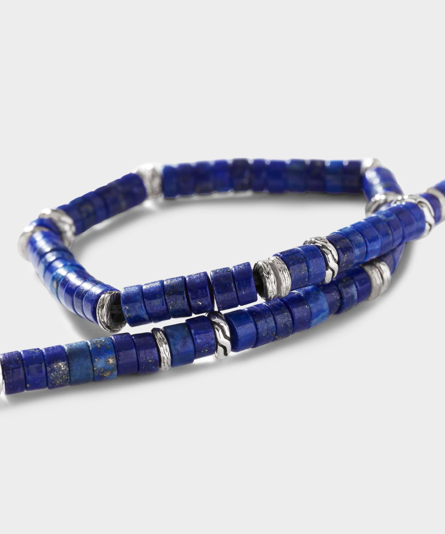 John Hardy Lapus Lazuli Heishi Bracelet