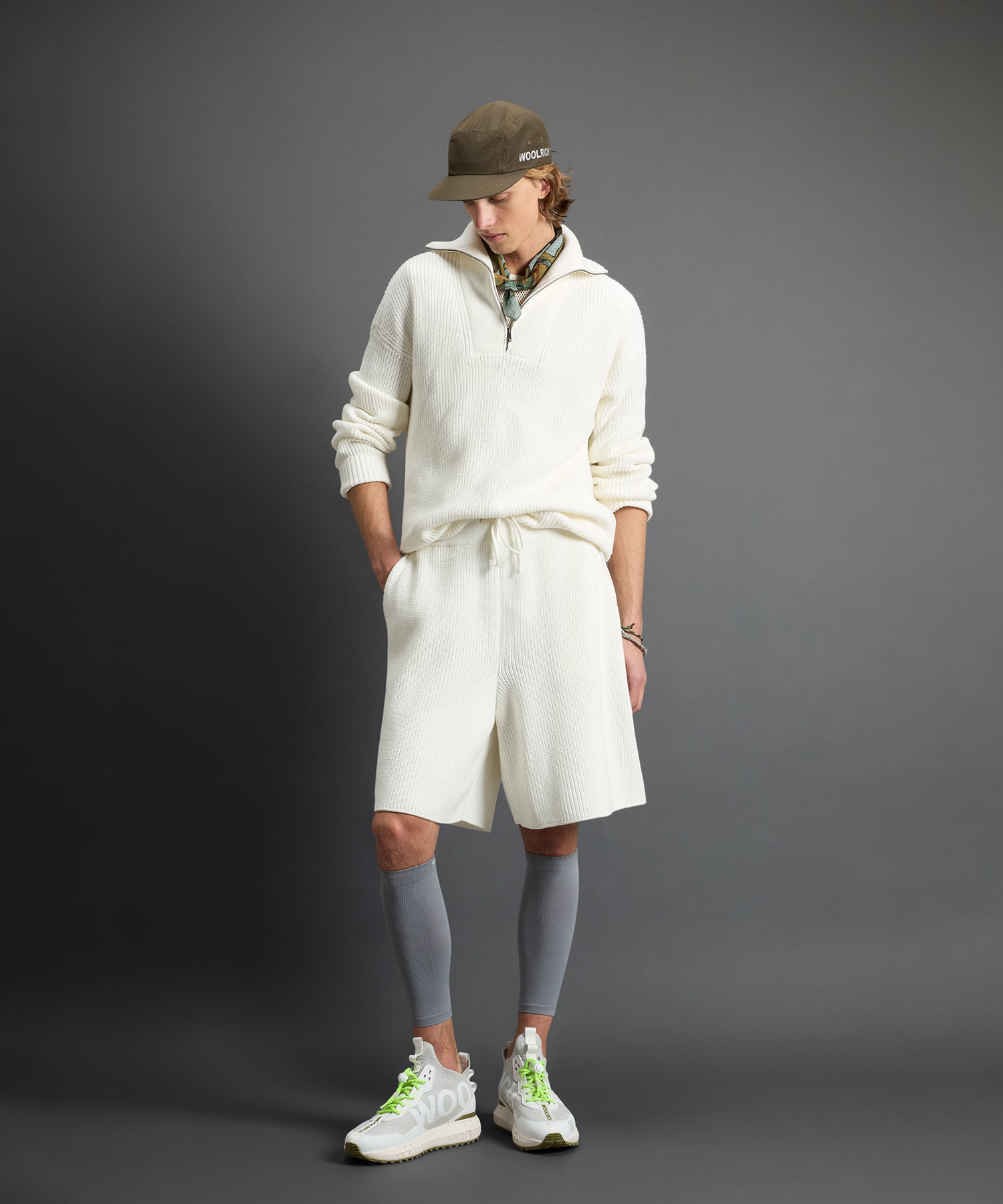 Todd Snyder x Woolrich Cotton Half-Zip Sweater