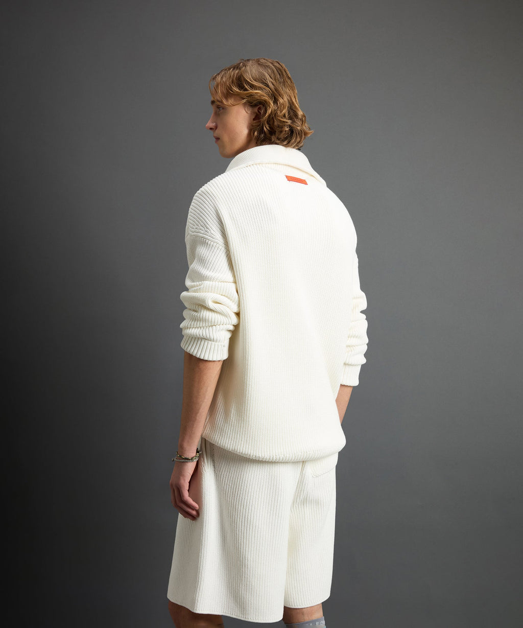 Todd Snyder x Woolrich Cotton Half-Zip Sweater