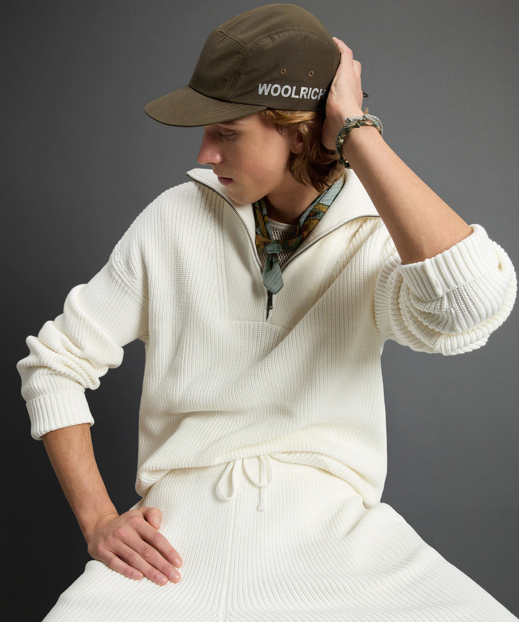 Todd Snyder x Woolrich Cotton Half-Zip Sweater