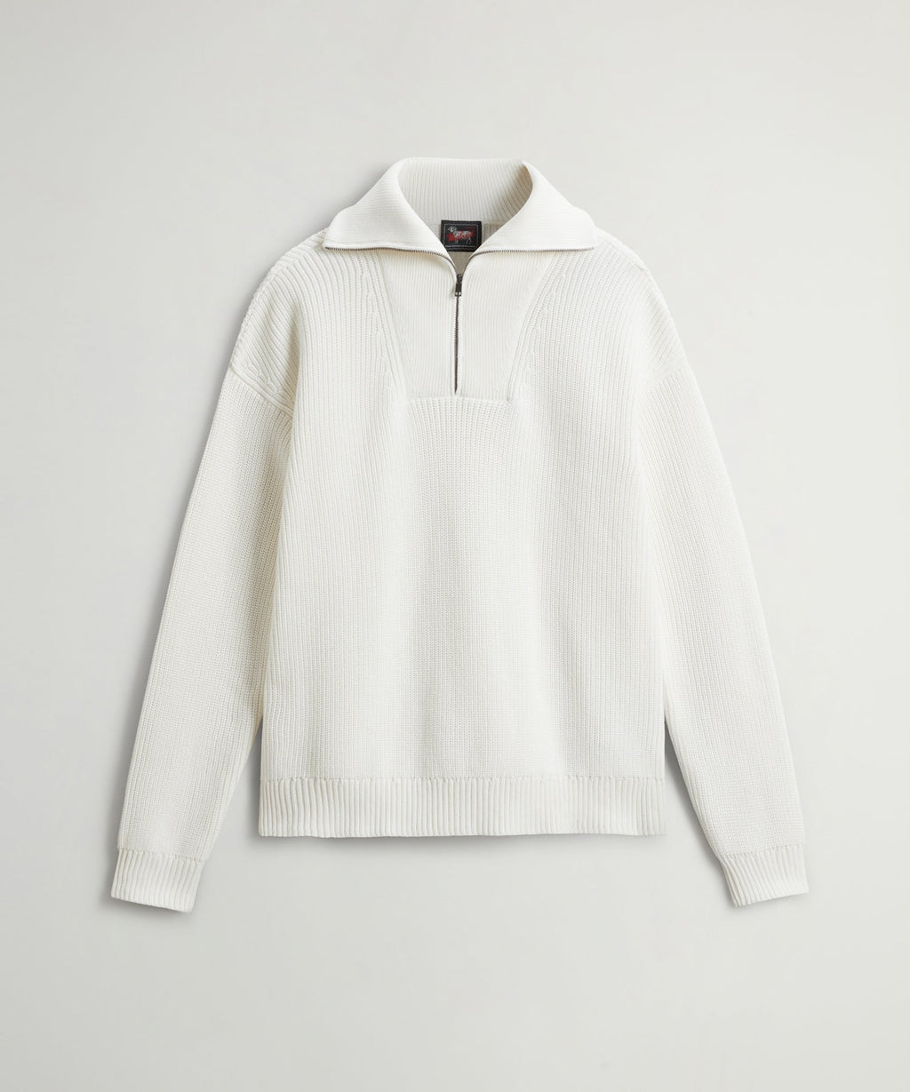 Todd Snyder x Woolrich Cotton Half-Zip Sweater