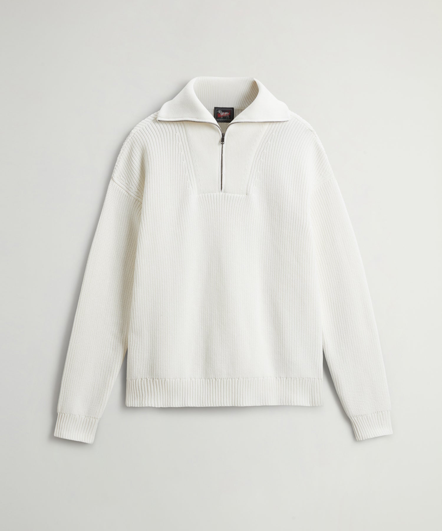 Todd Snyder x Woolrich Cotton Half-Zip Sweater