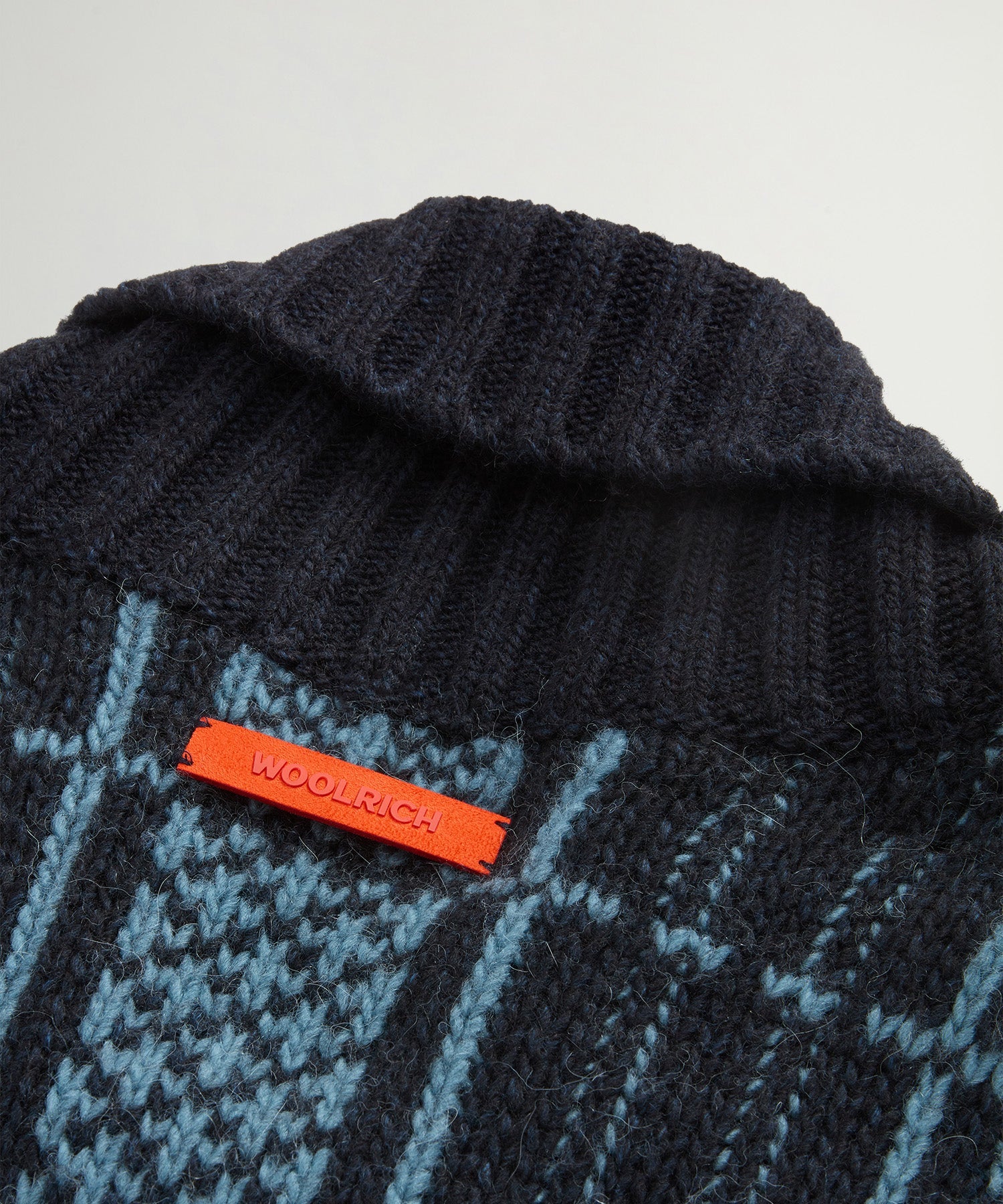 Todd Snyder x Woolrich Belted Wool-Alpaca Cardigan
