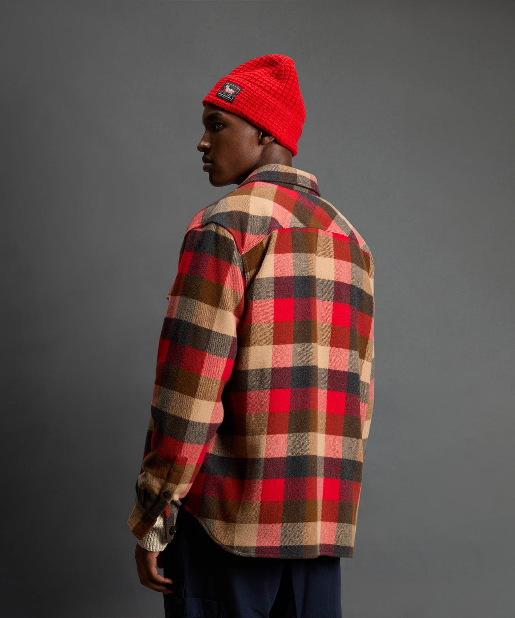 Todd Snyder x Woolrich Cashmere Plaid Overshirt