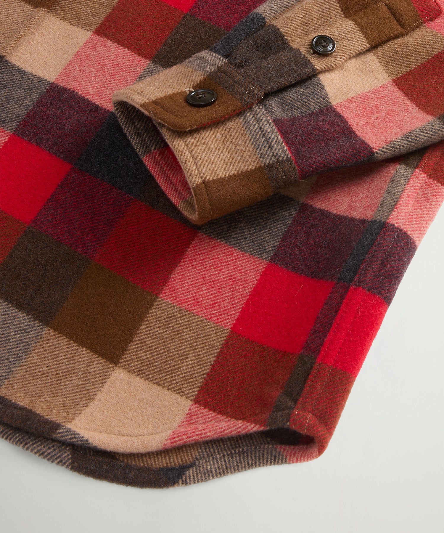 Todd Snyder x Woolrich Cashmere Plaid Overshirt