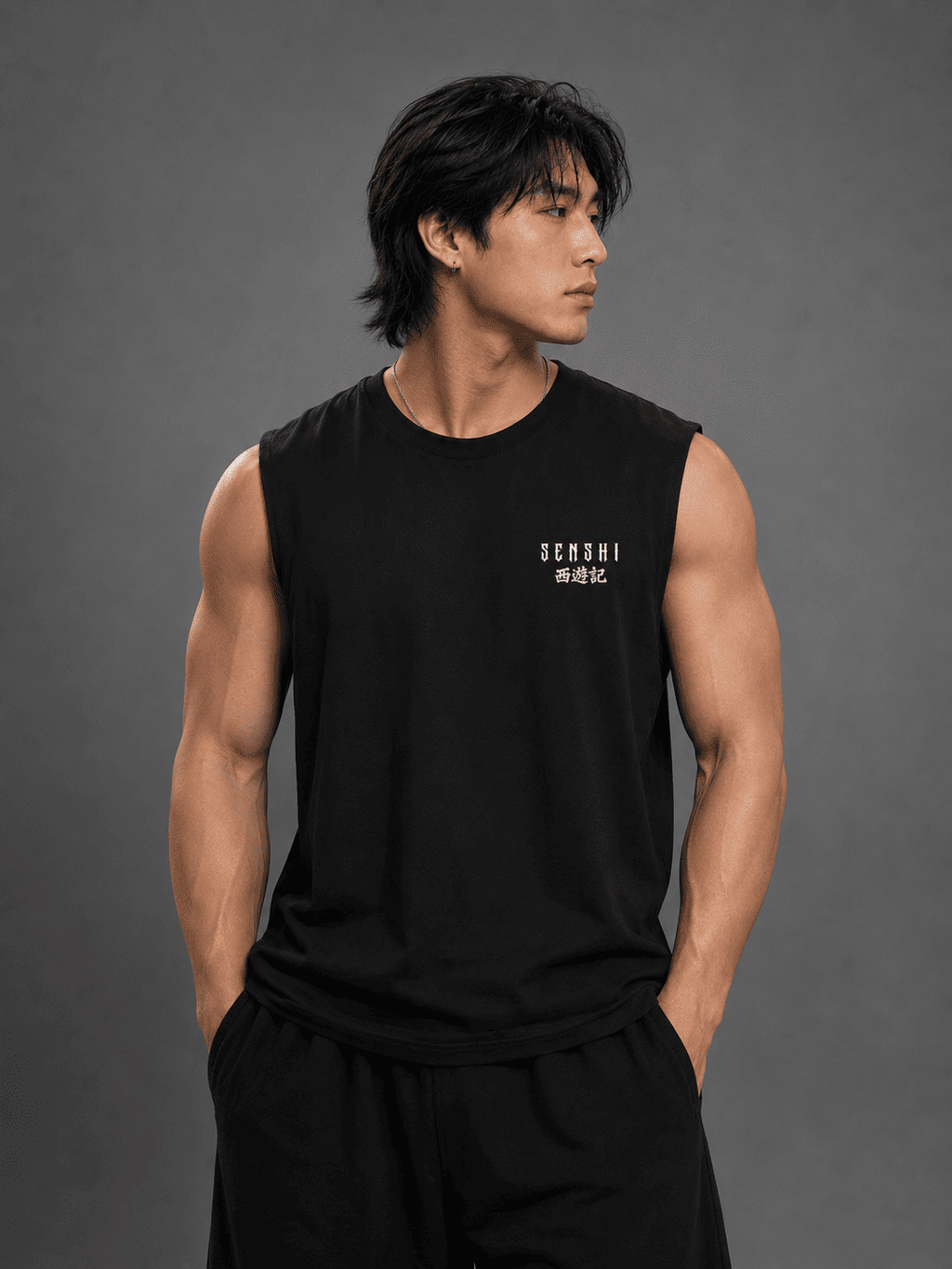 SUN WU KONG PREMIUM OVERSIZED TEE/TANK