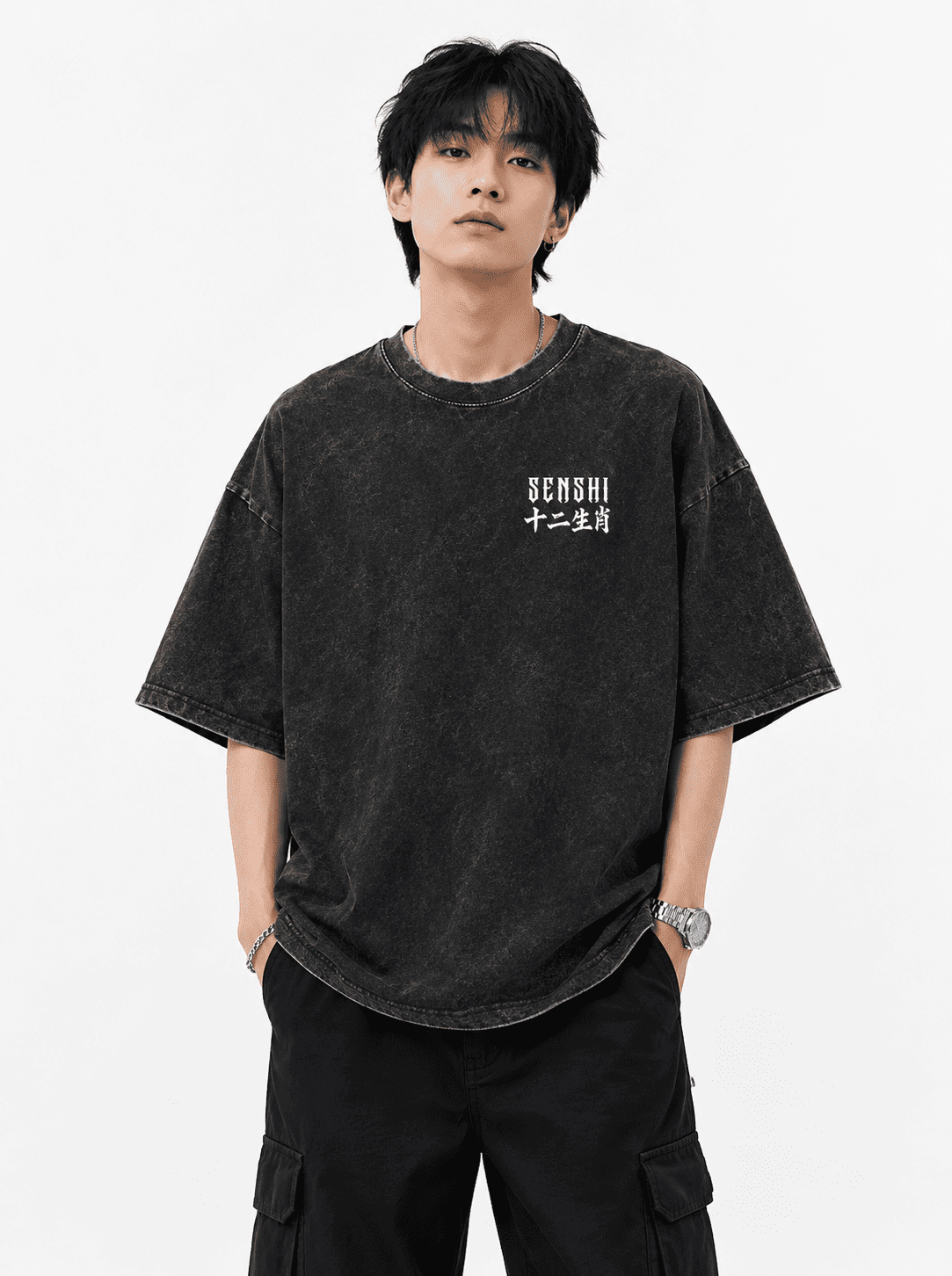 ZODIAC TIGER PREMIUM OVERSIZED TEE